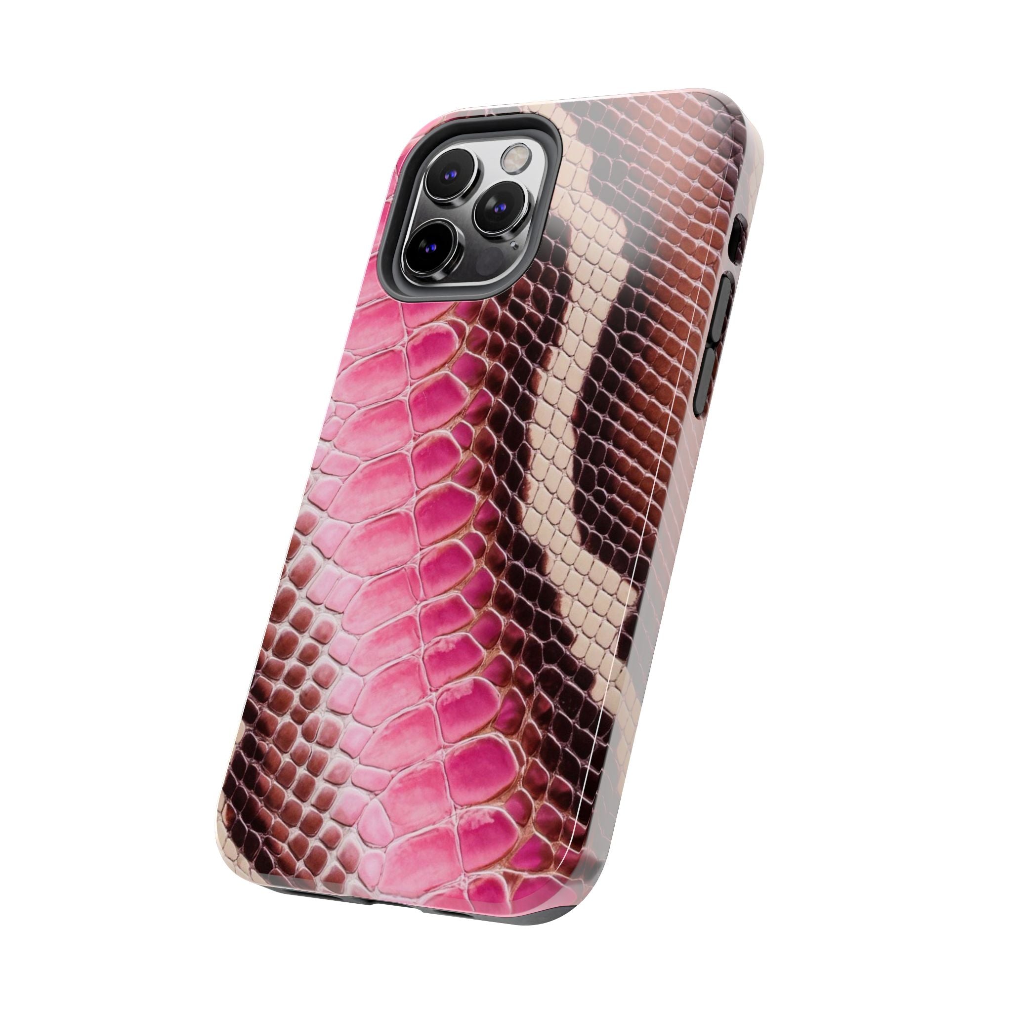 Stylish Snake Print Phone Case