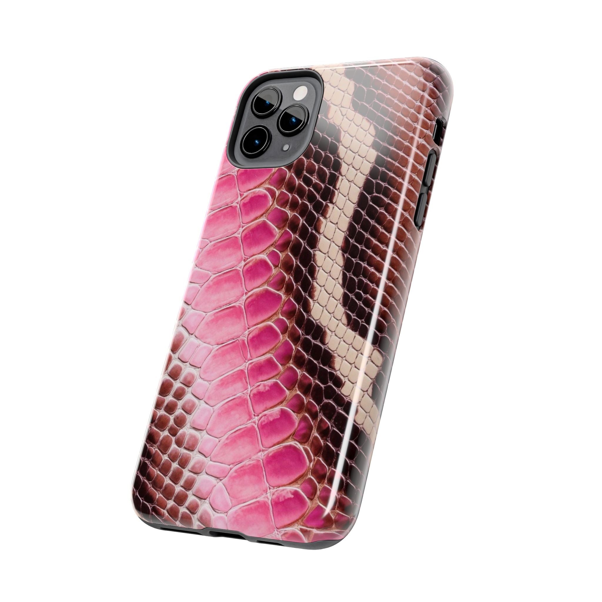 Stylish Snake Print Phone Case