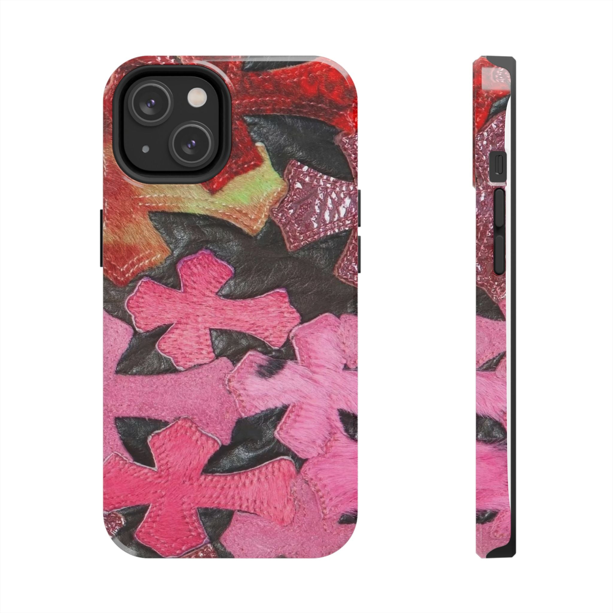 Pink Cross Phone Case
