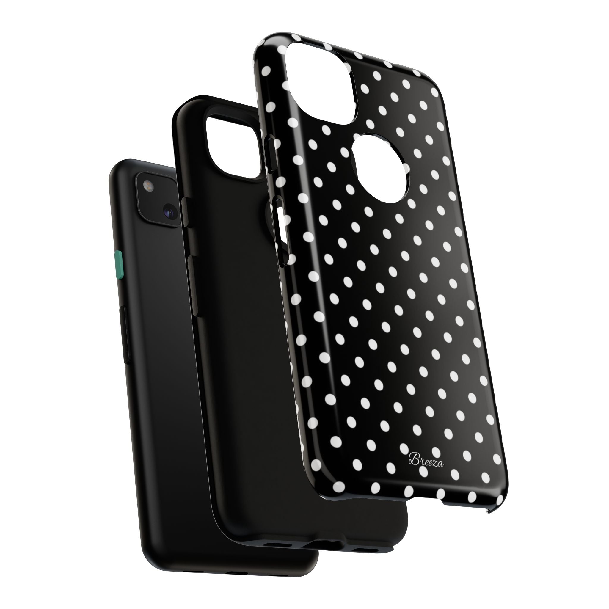 Black & White Polka Dot Phone Case