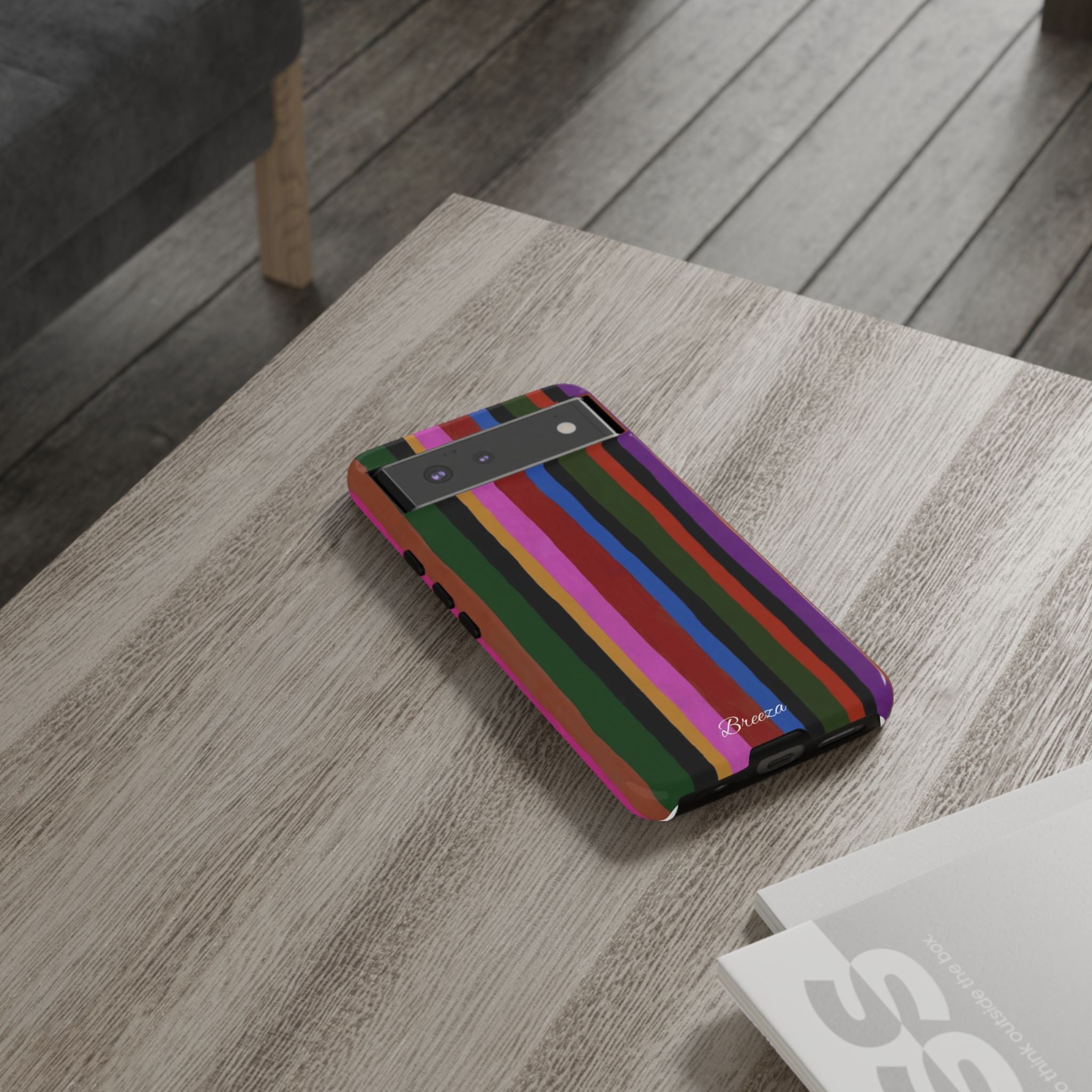 Colorful Striped Phone Case