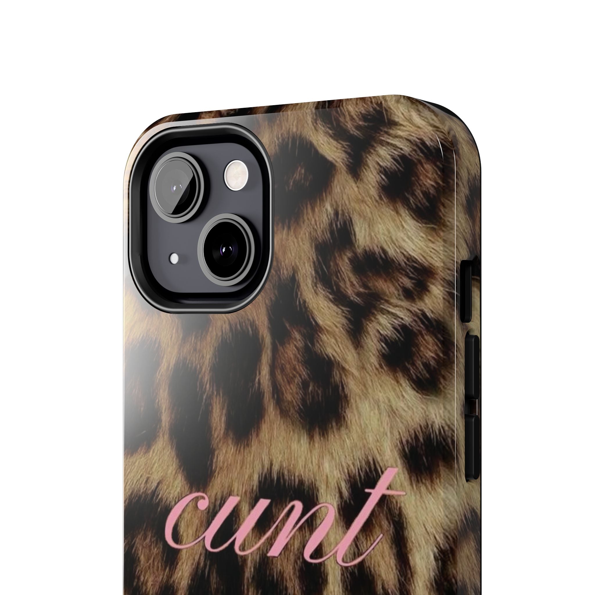 Cunt Leopard Print Phone Case