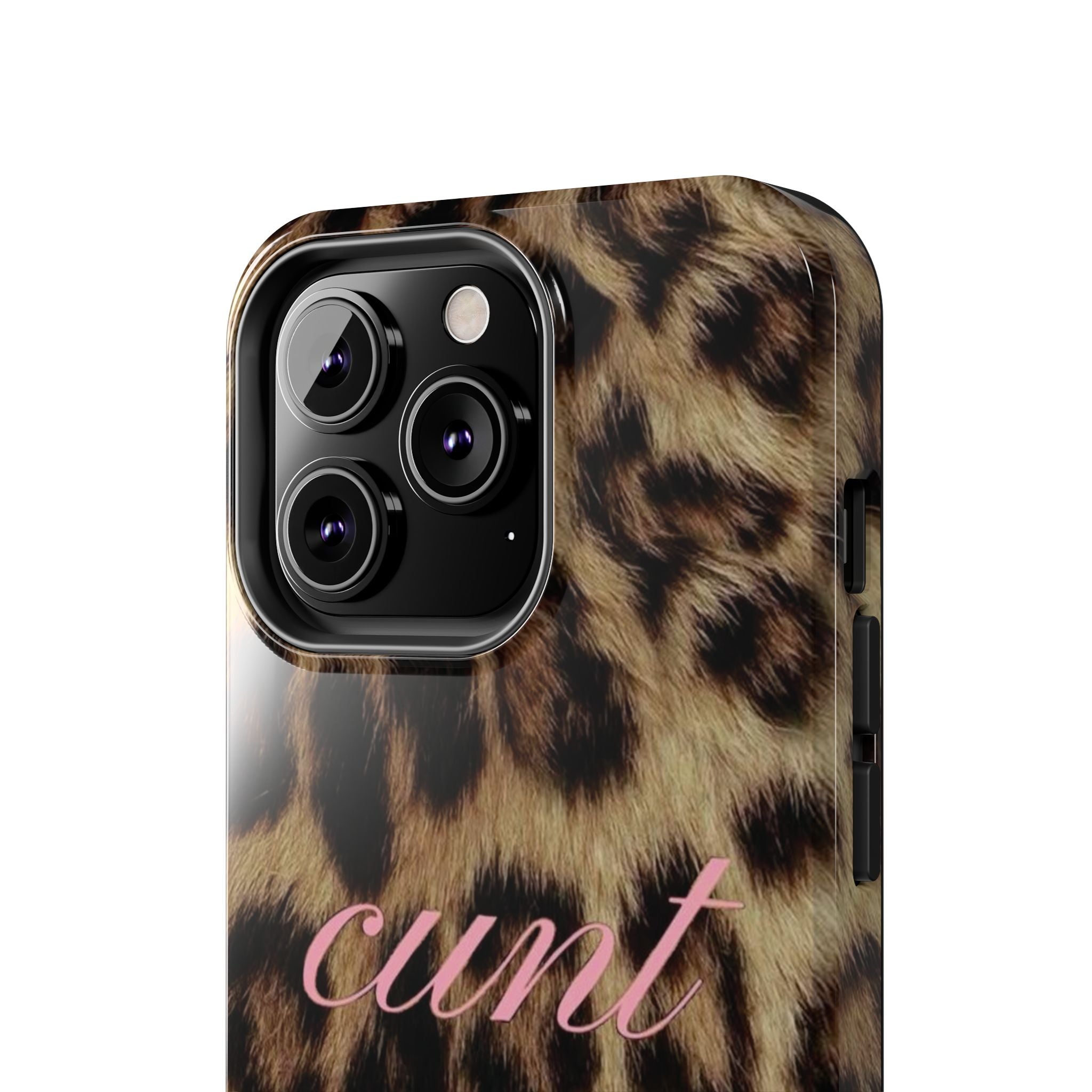 Cunt Leopard Print Phone Case