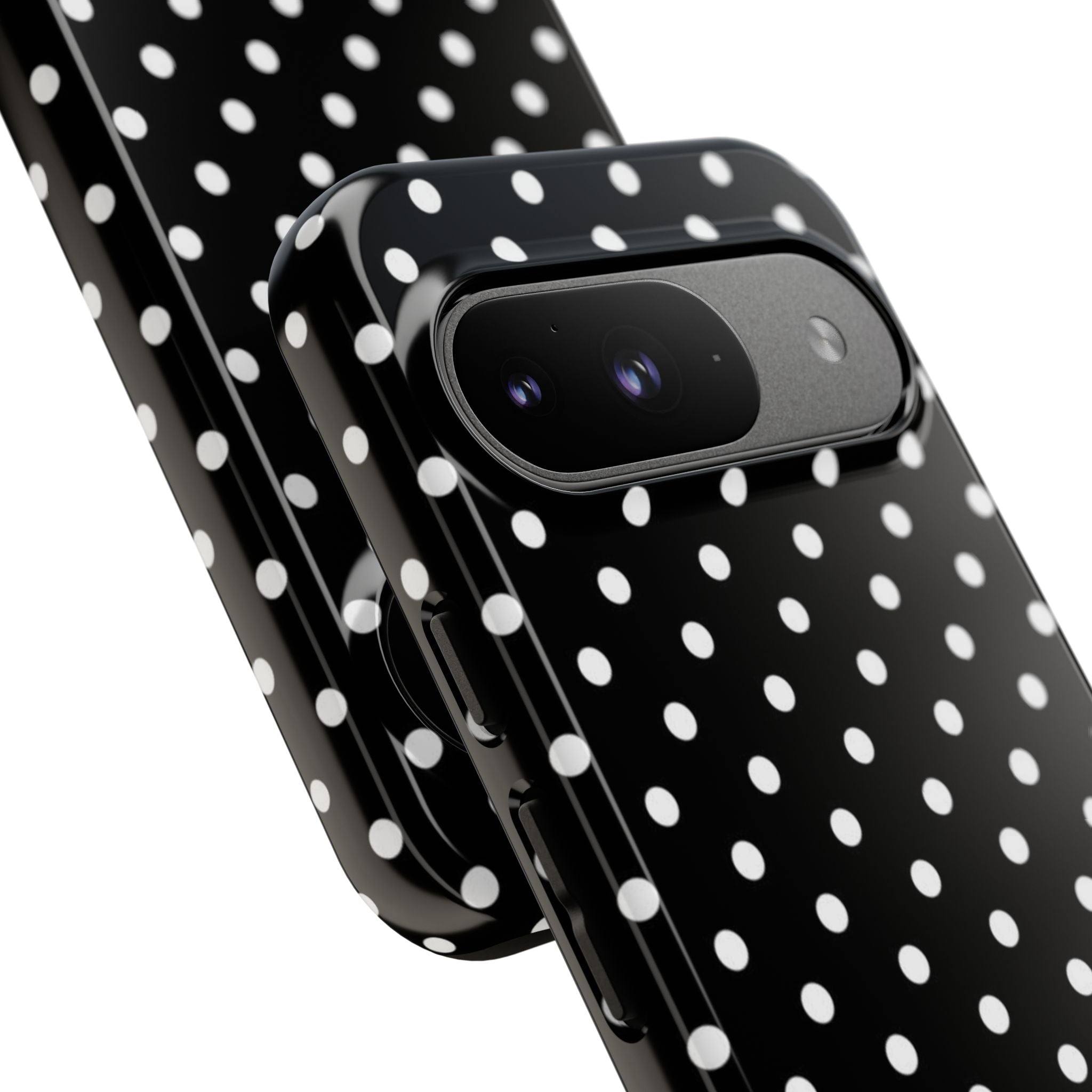 Black & White Polka Dot Phone Case