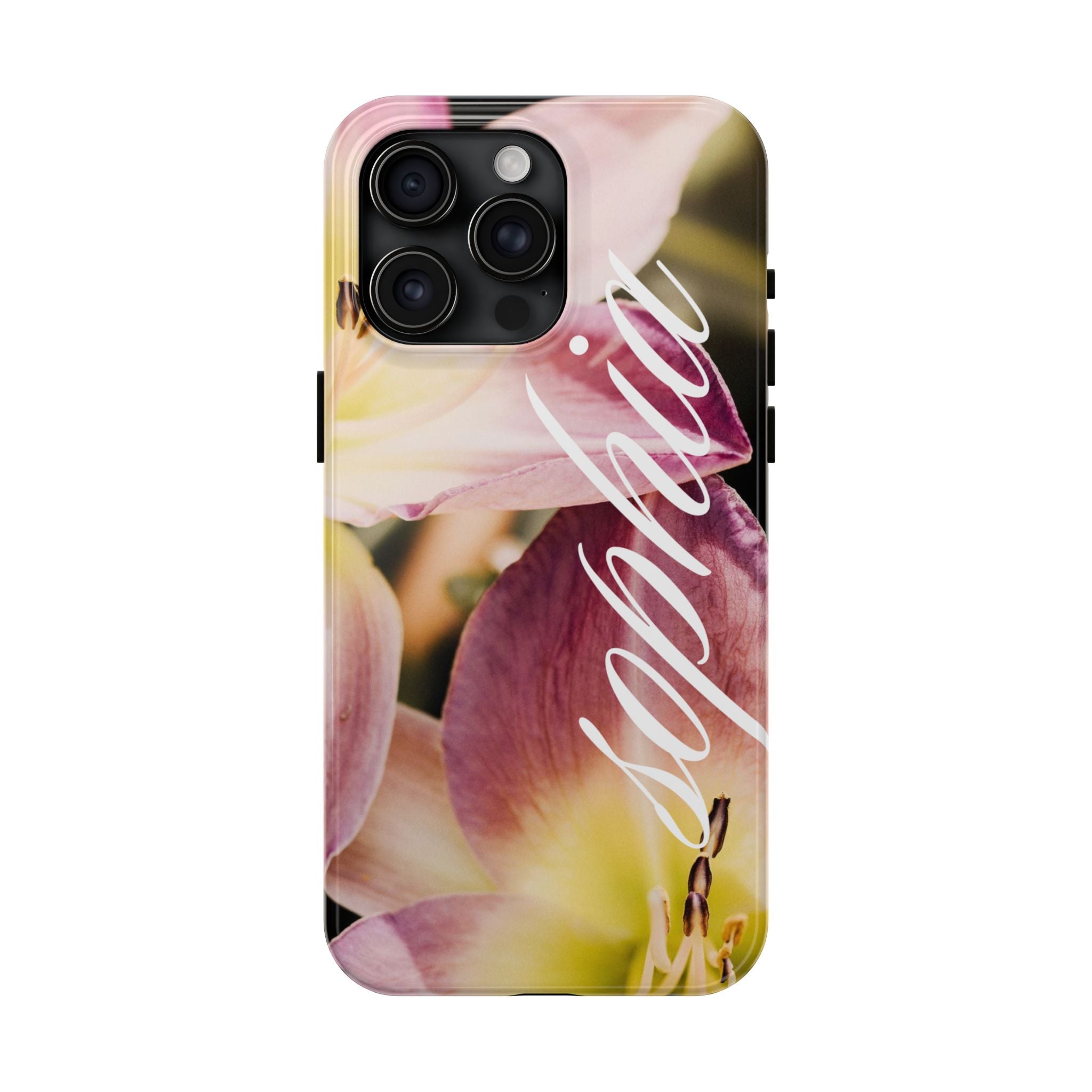 Sophia Personalized Name Phone Case