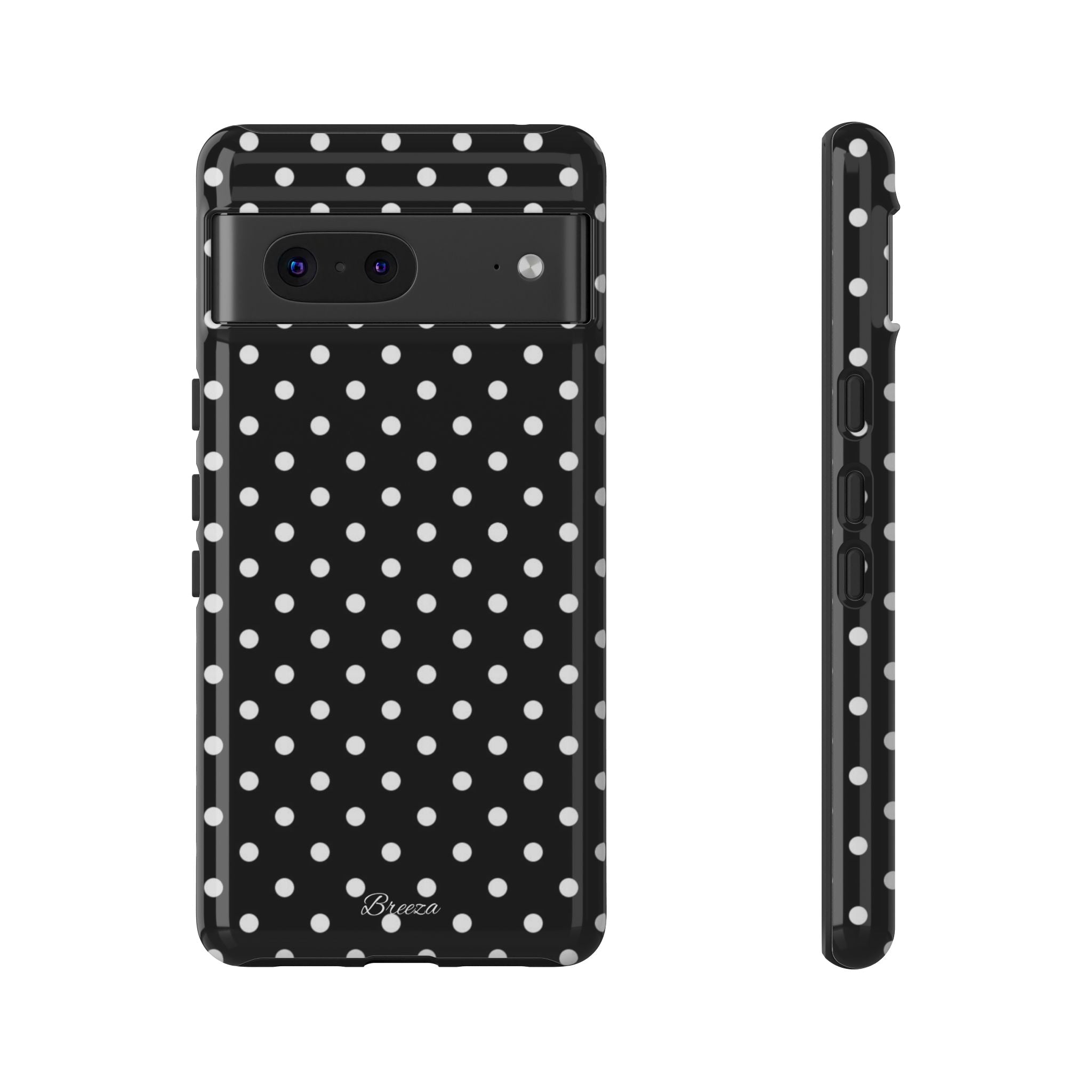 Black & White Polka Dot Phone Case