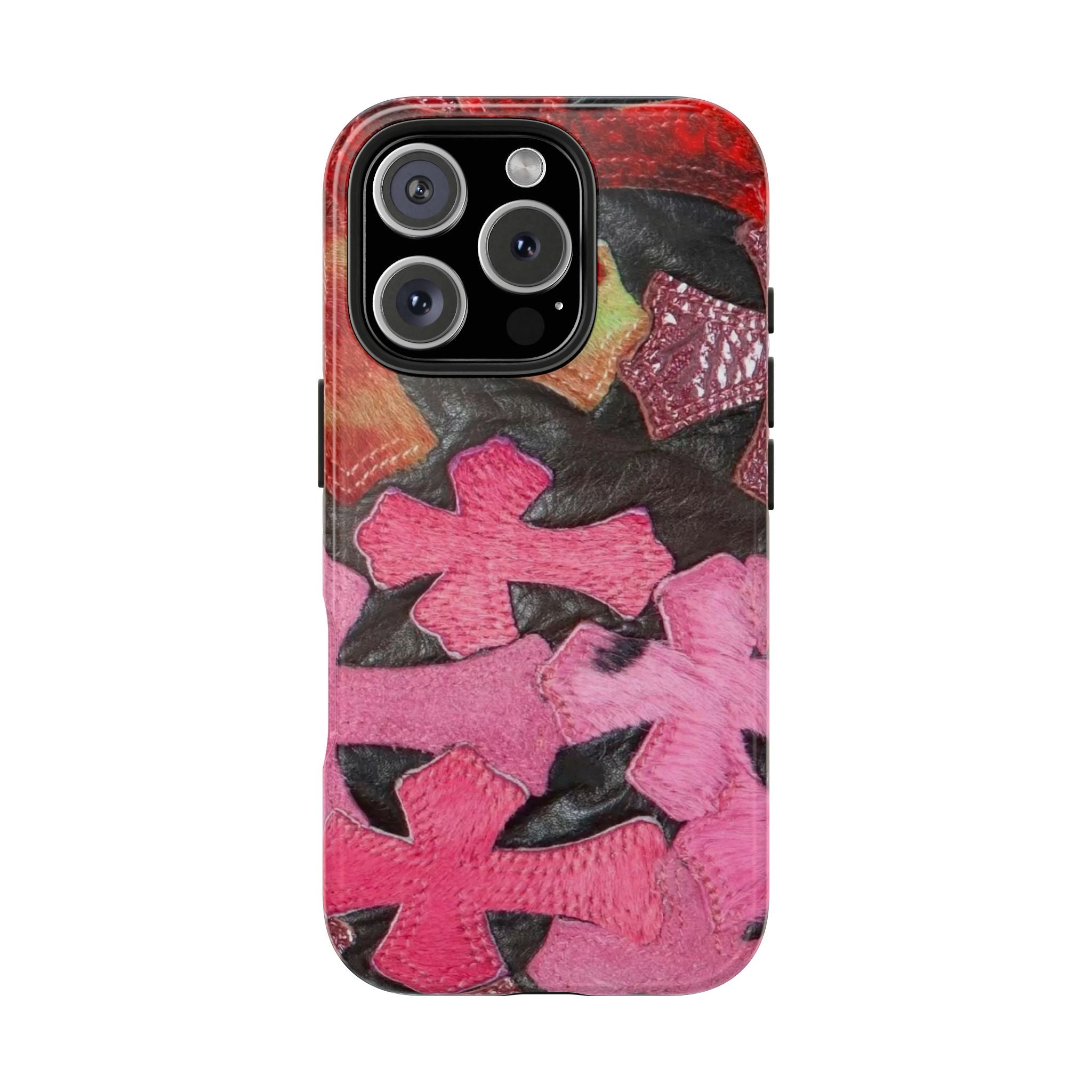 Pink Cross Phone Case