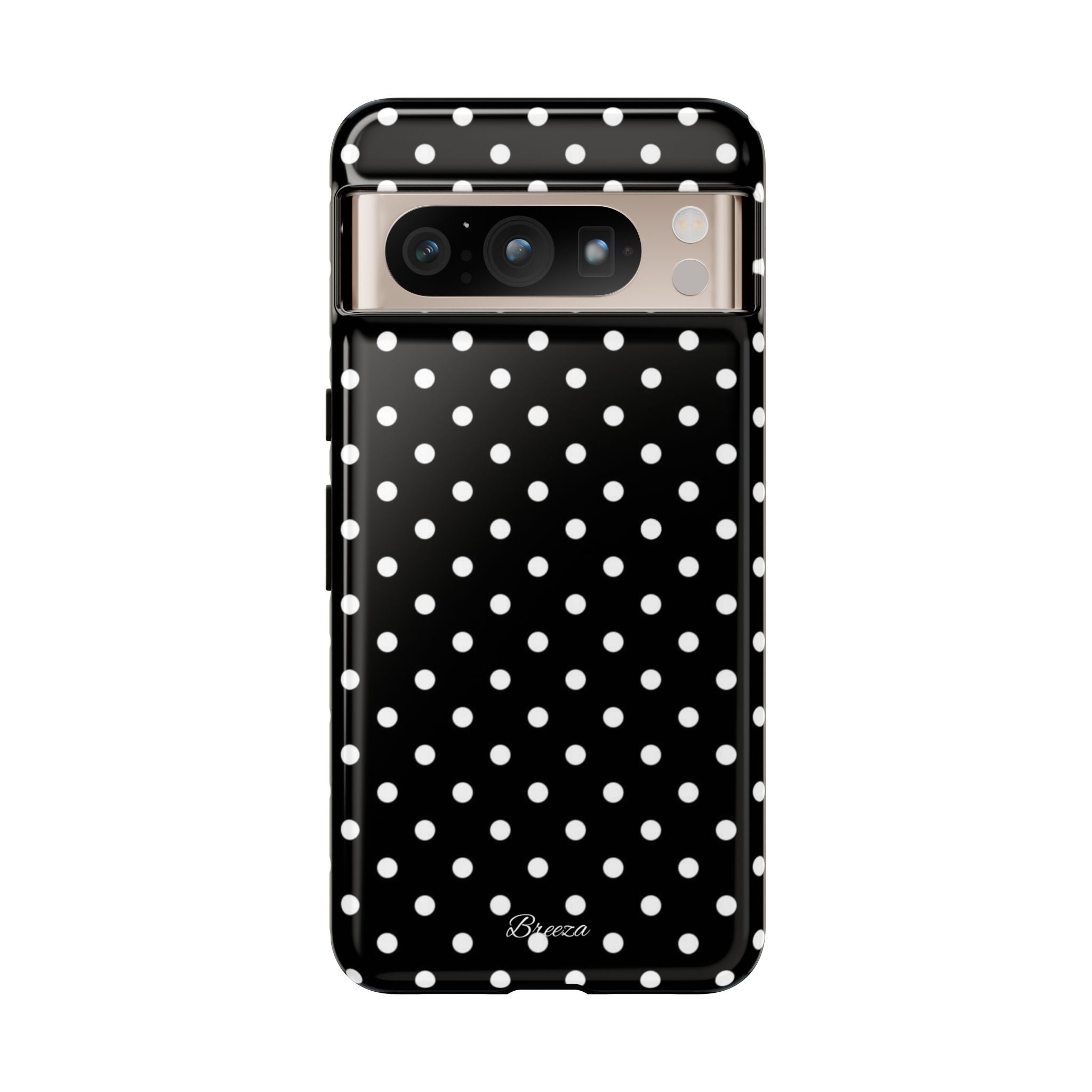 Black & White Polka Dot Phone Case