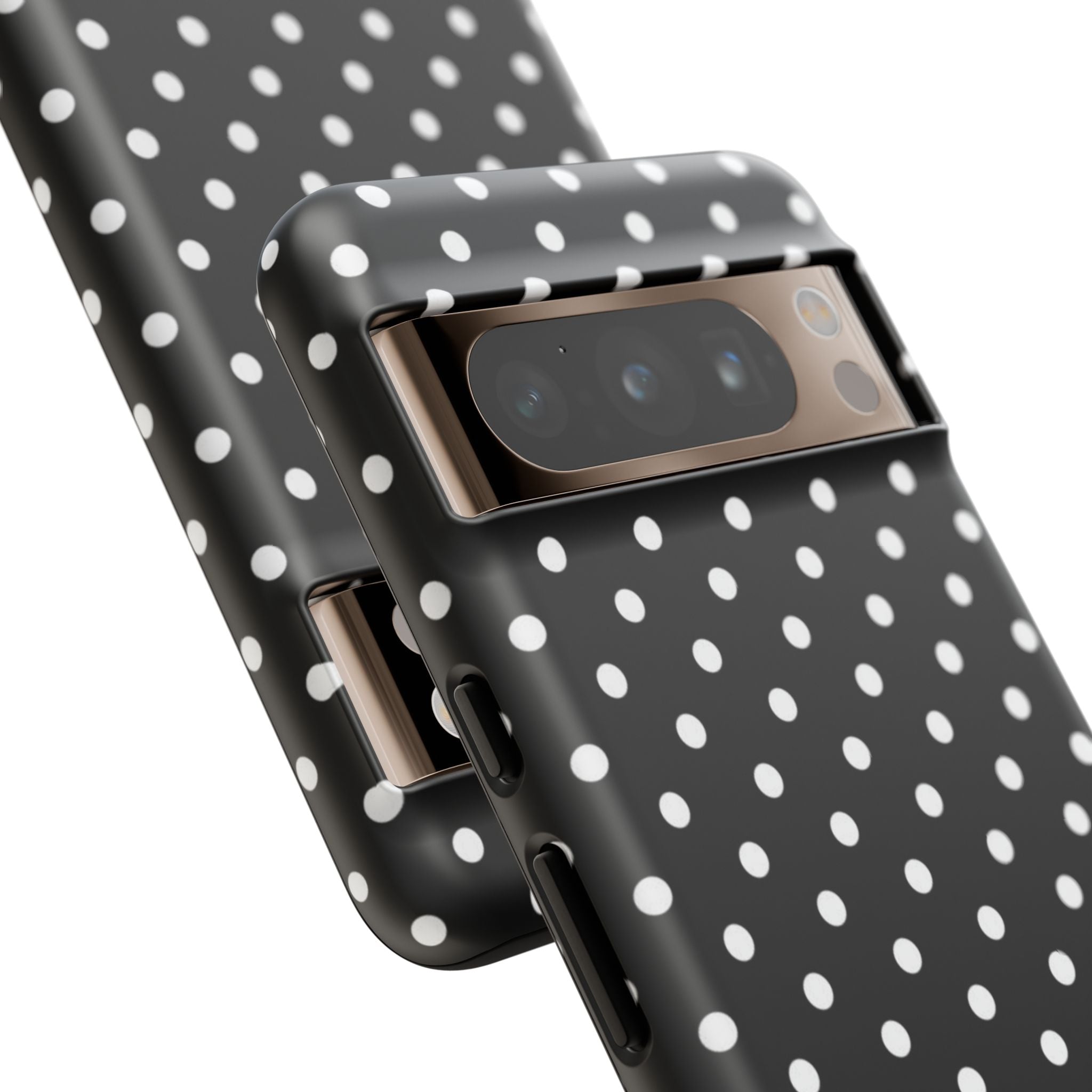 Black & White Polka Dot Phone Case