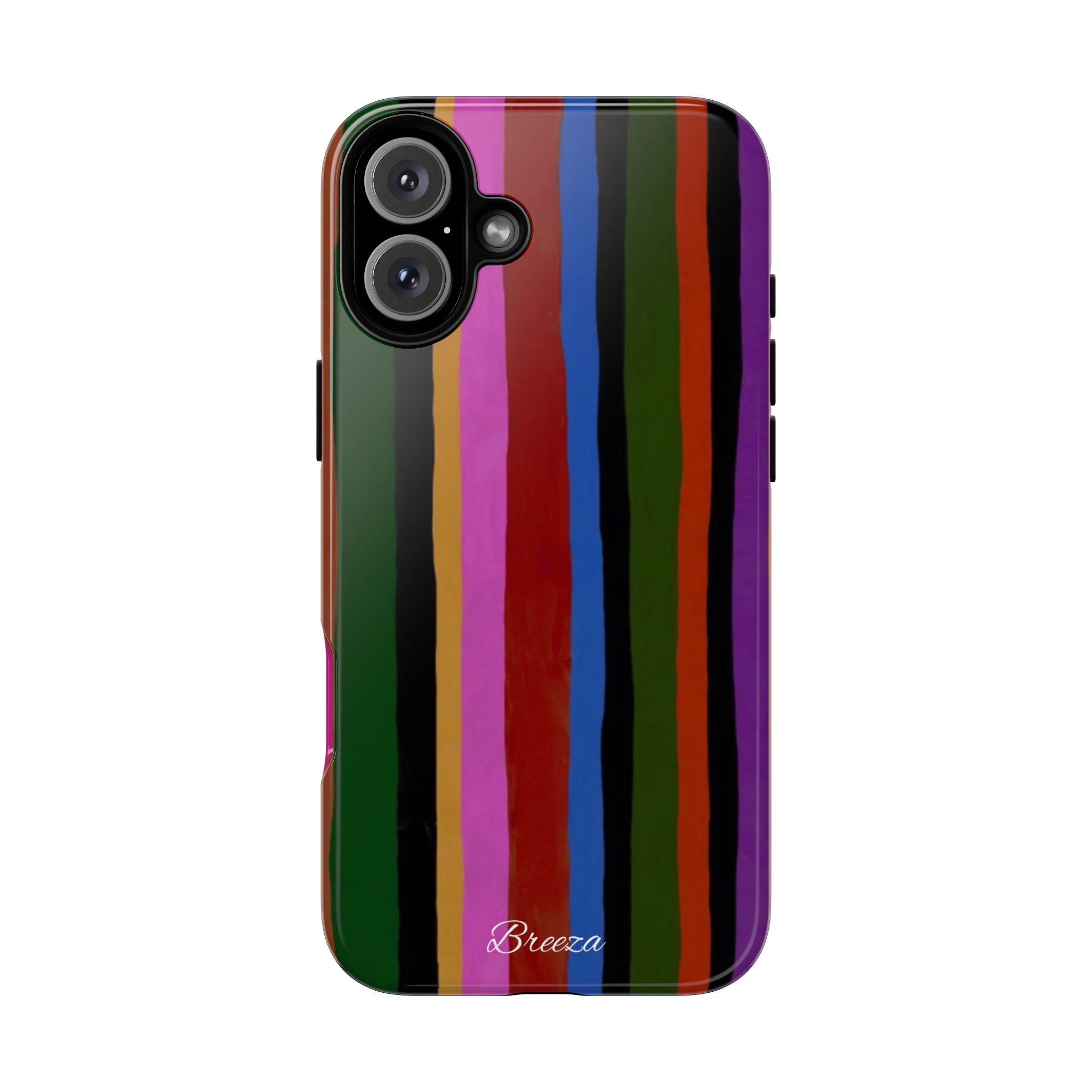 Colorful Striped Phone Case