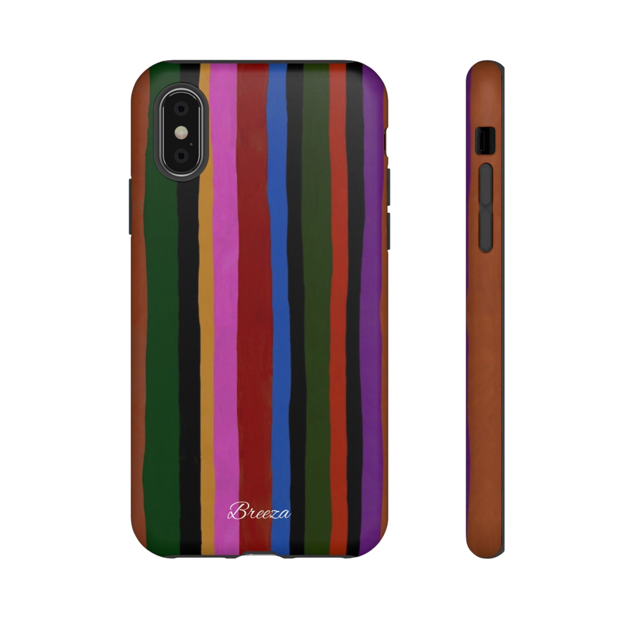 Colorful Striped Phone Case