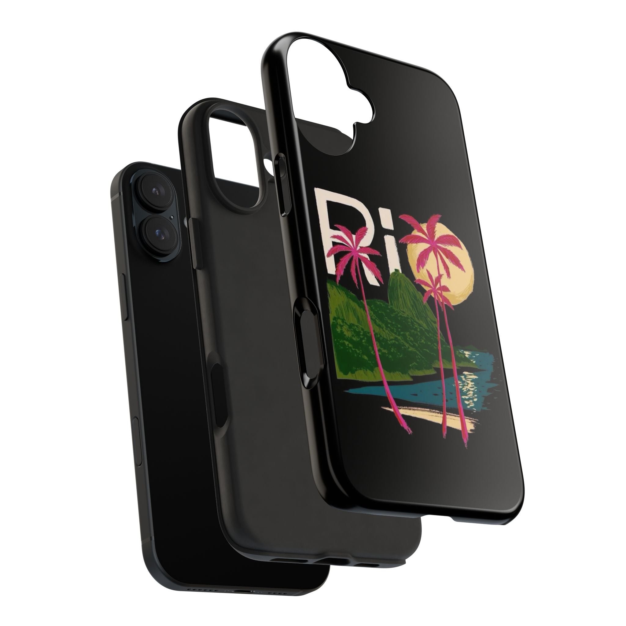 Black Rio iPhone Case