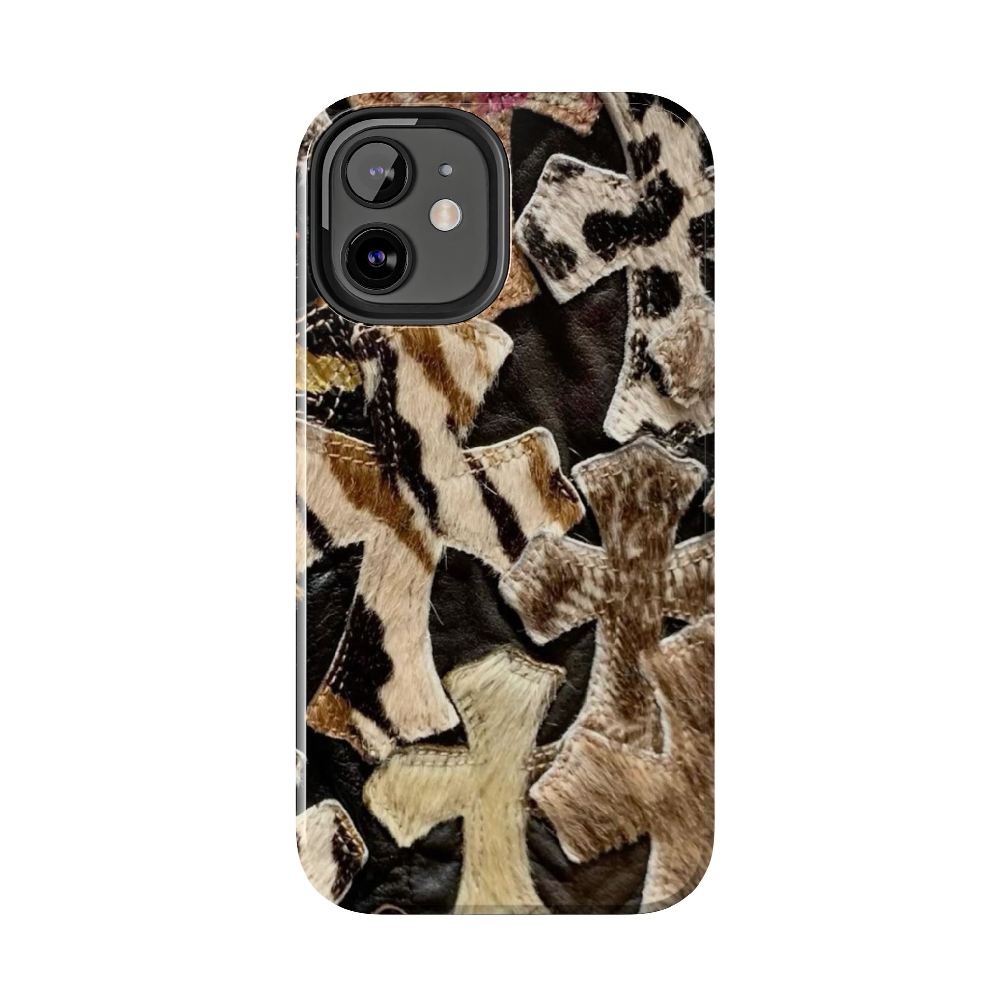 Chrome Heart Inspired Print Phone Case