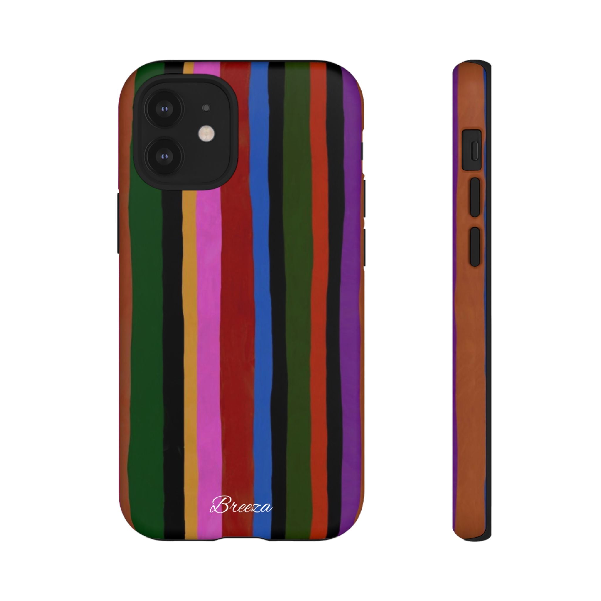 Colorful Striped Phone Case