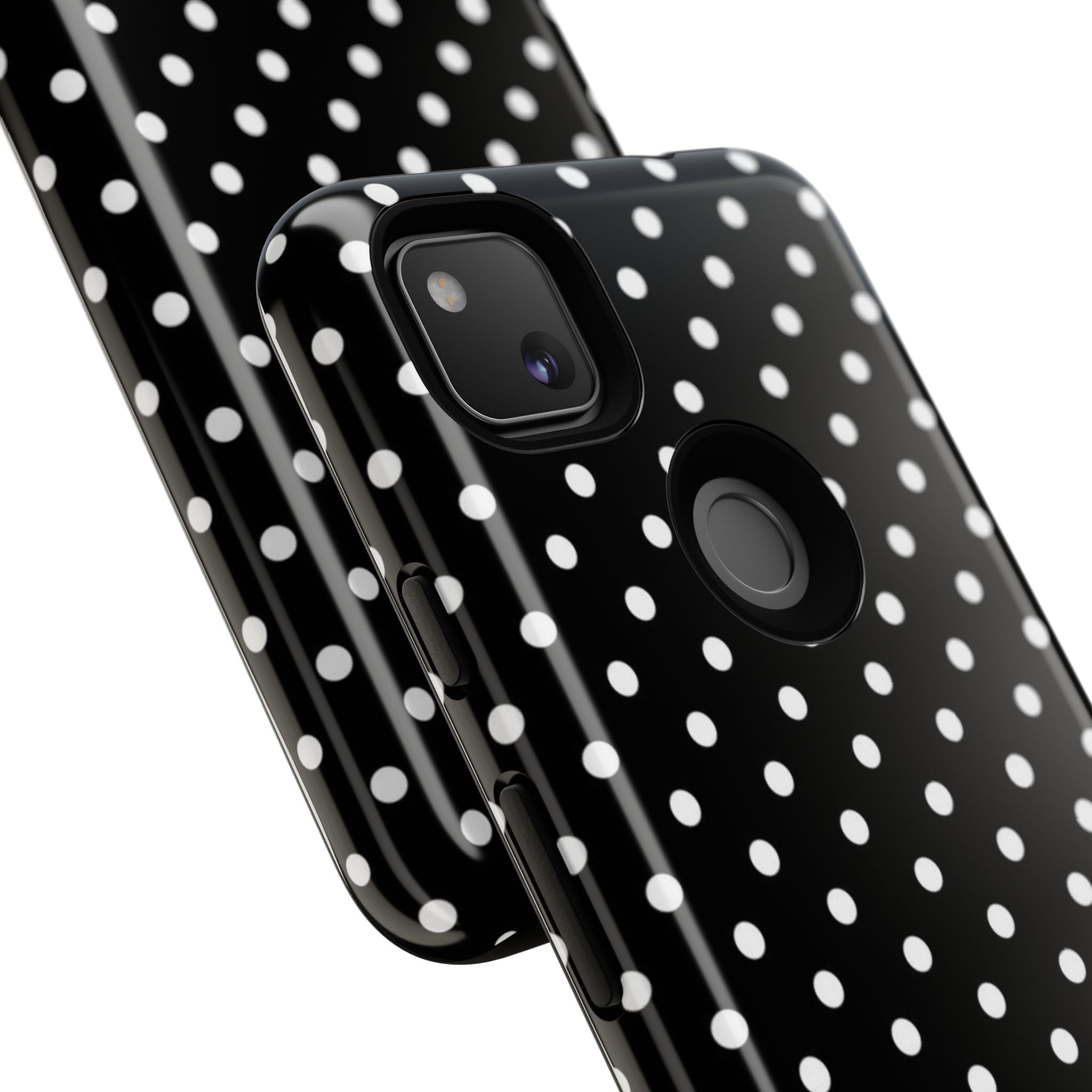 Black & White Polka Dot Phone Case