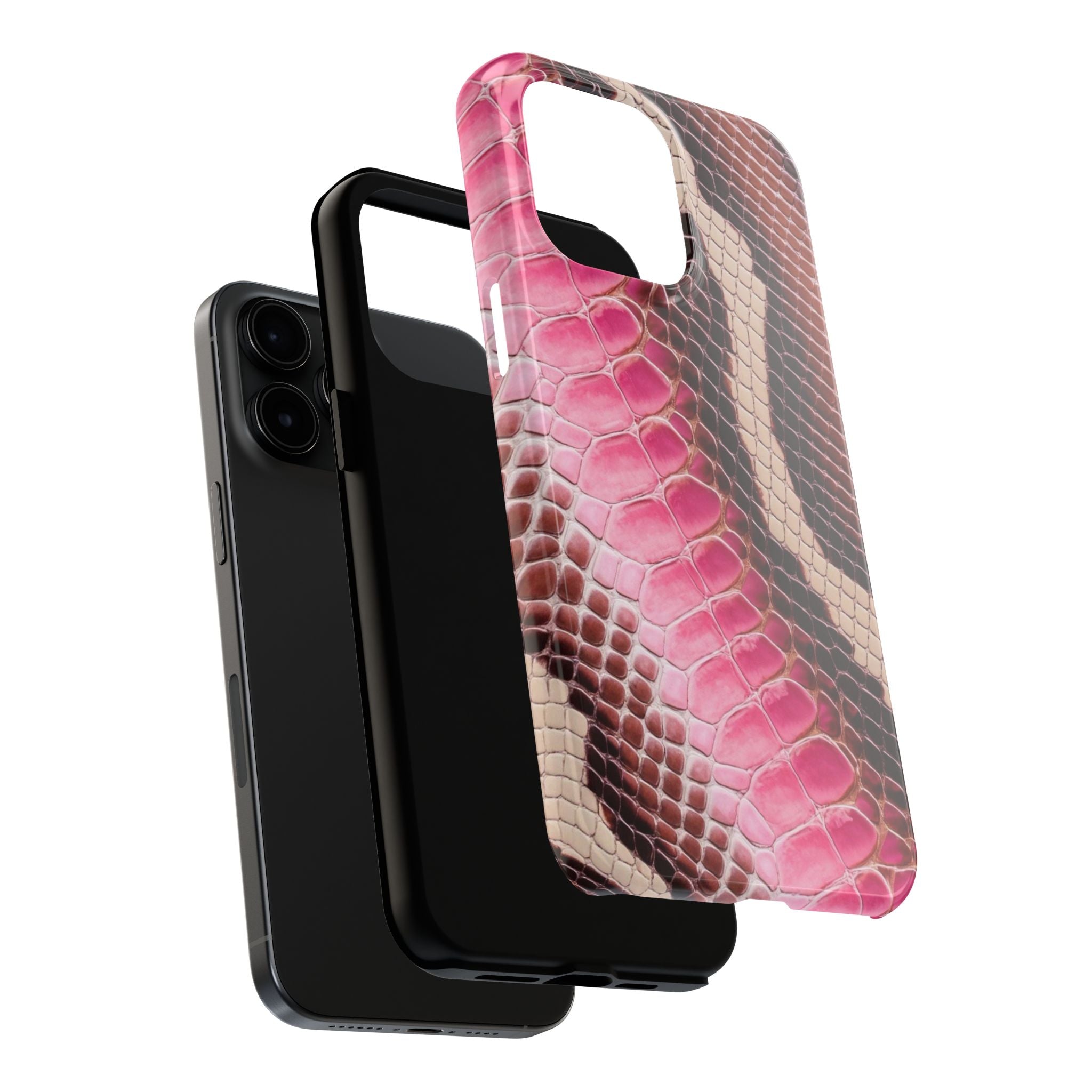 Stylish Snake Print Phone Case