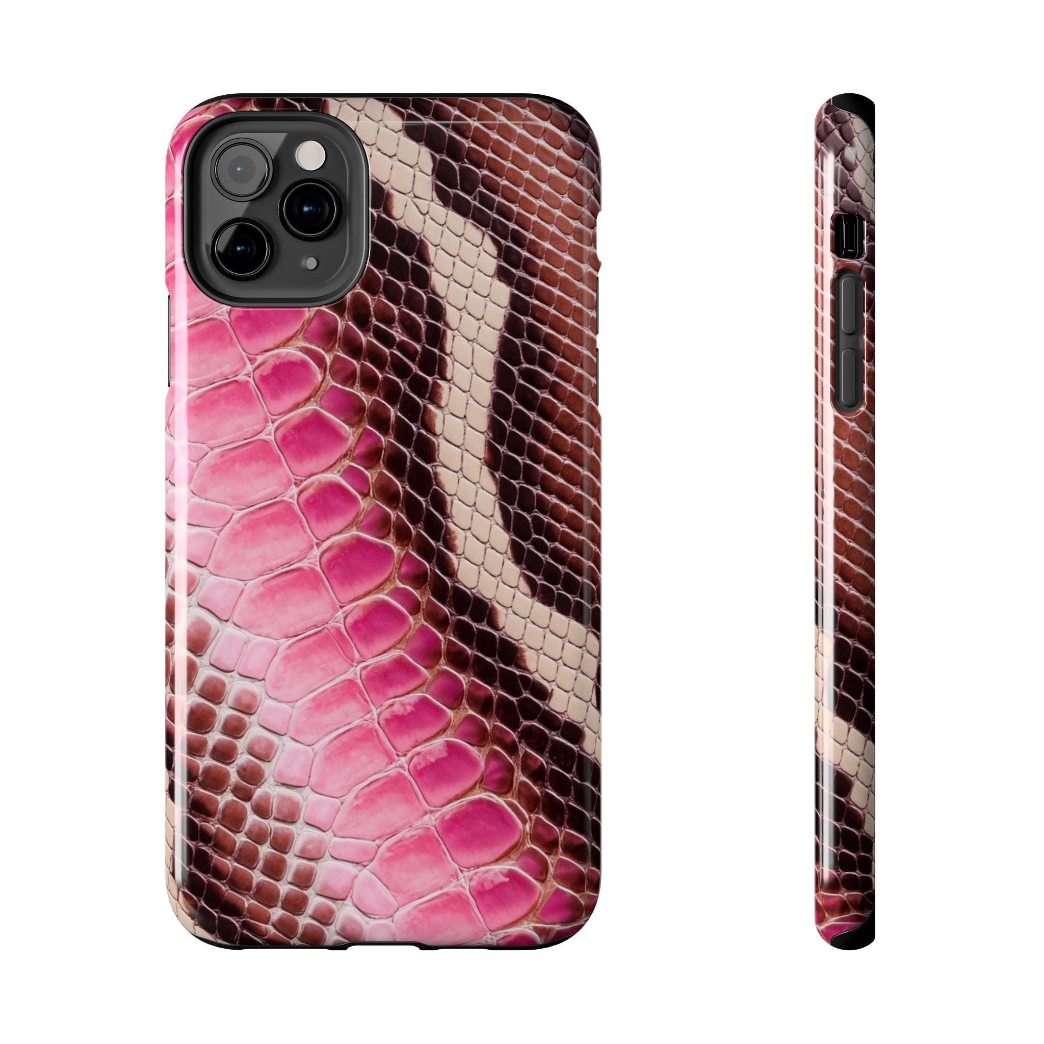 Stylish Snake Print Phone Case