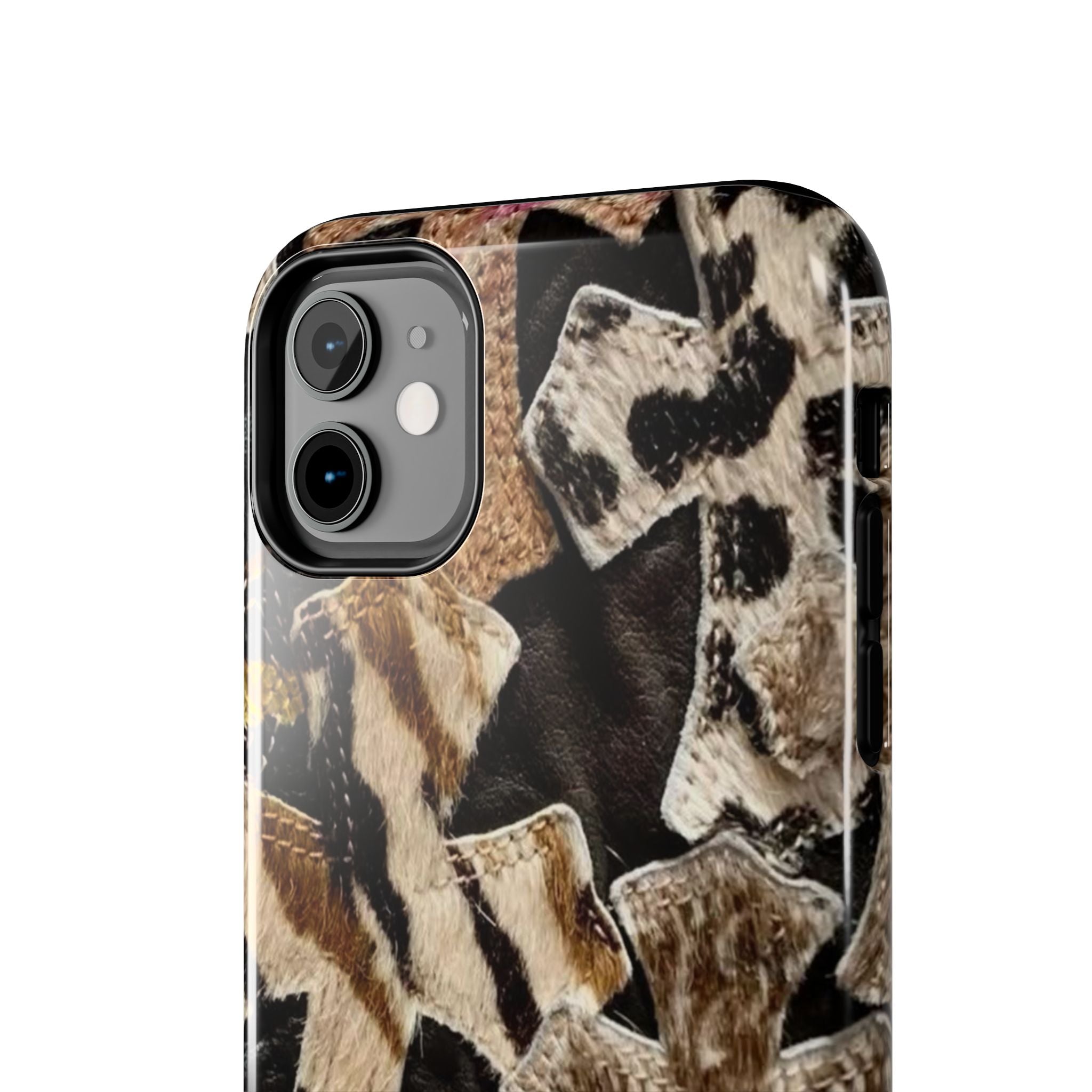 Chrome Heart Inspired Print Phone Case