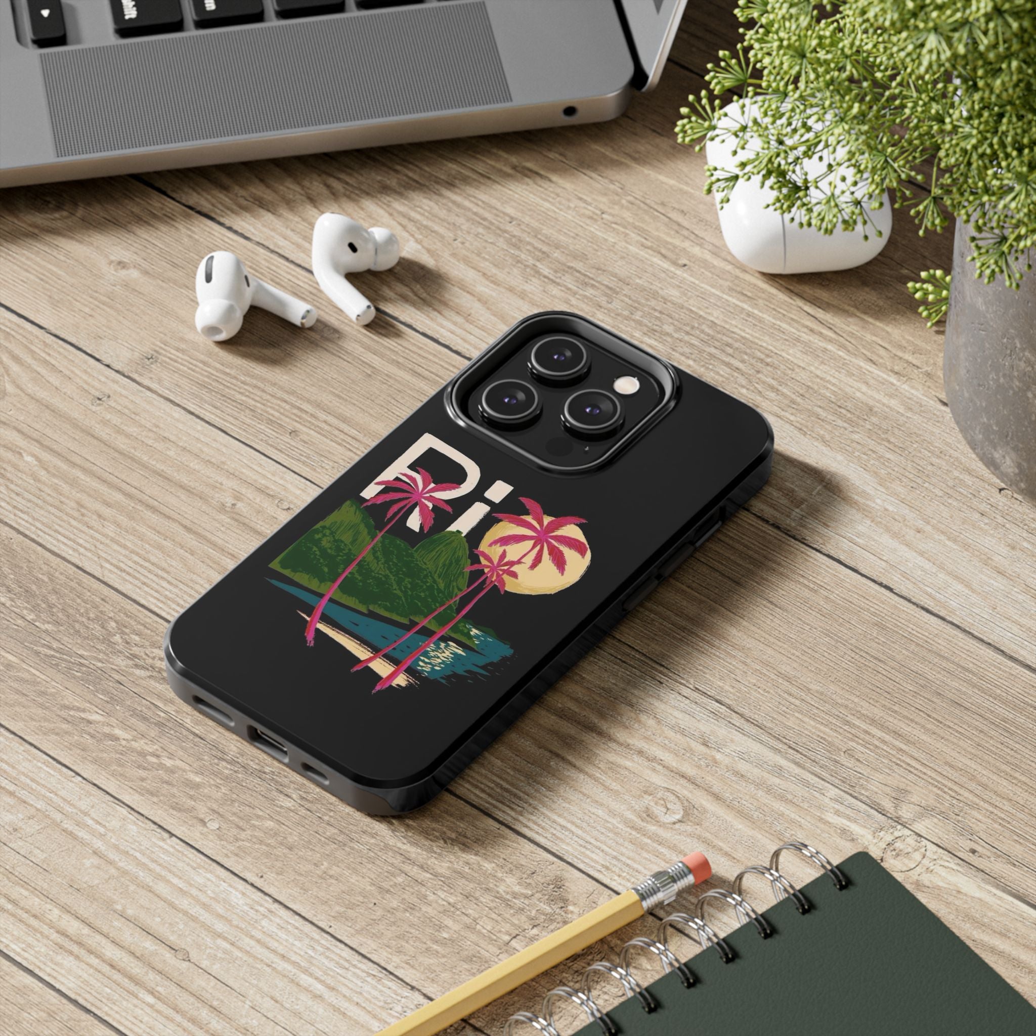 Black Rio iPhone Case