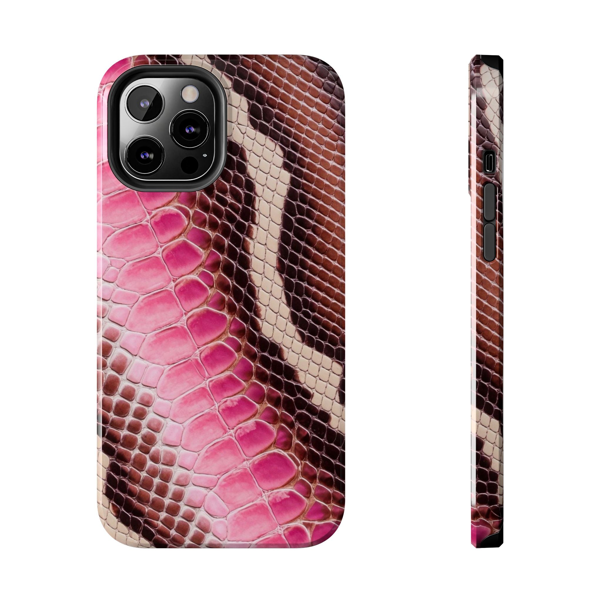 Stylish Snake Print Phone Case