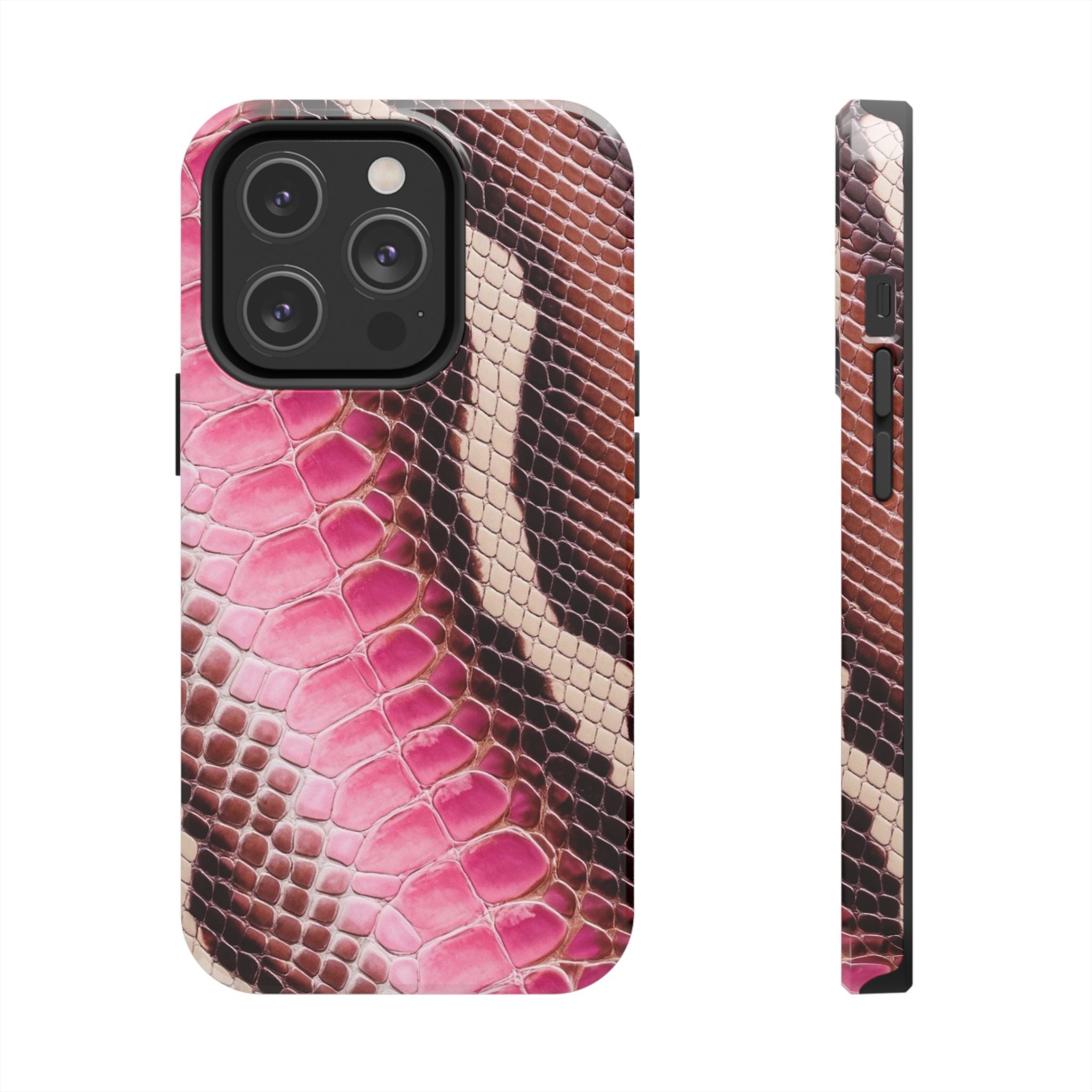 Stylish Snake Print Phone Case