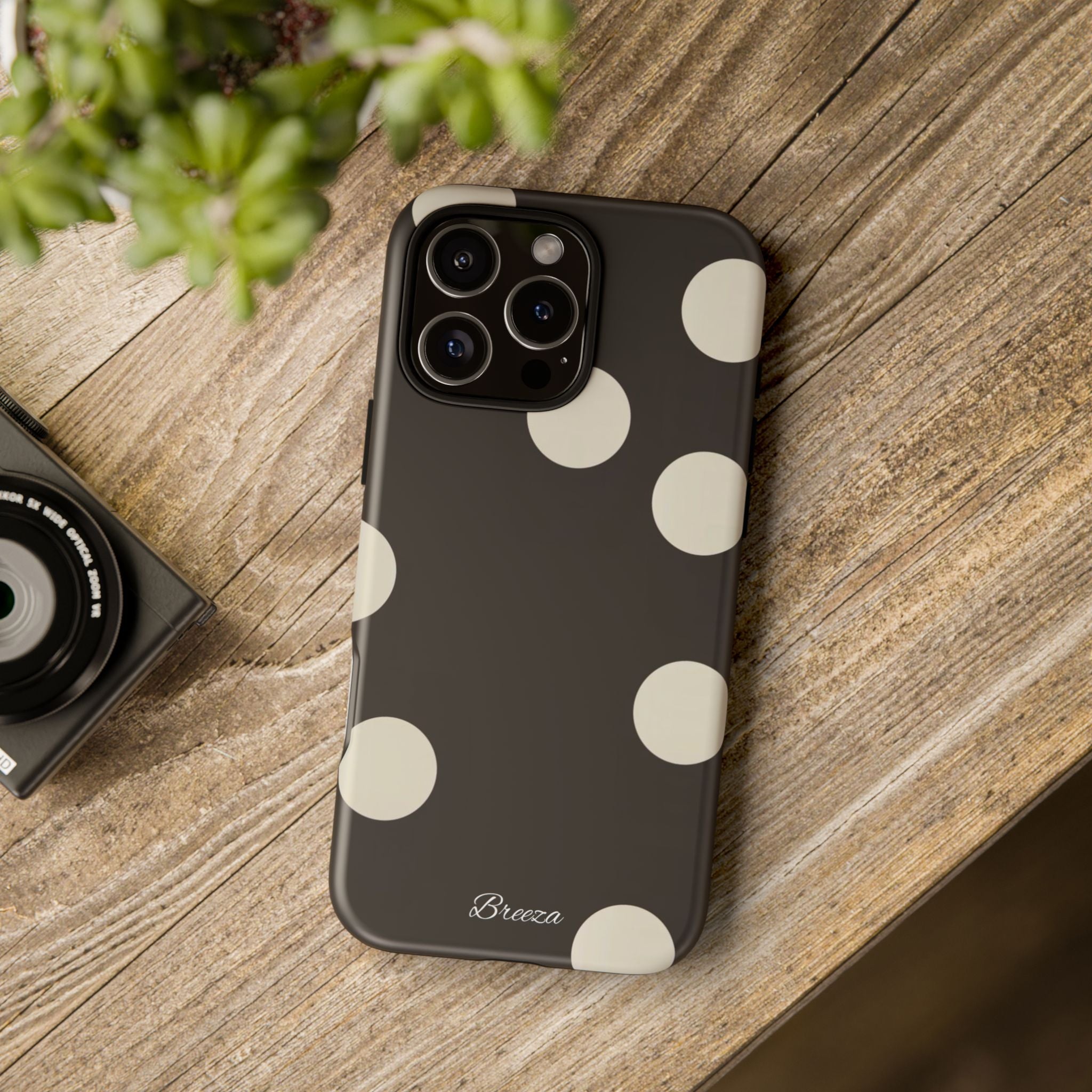 Stylish Polka Dot Phone Case