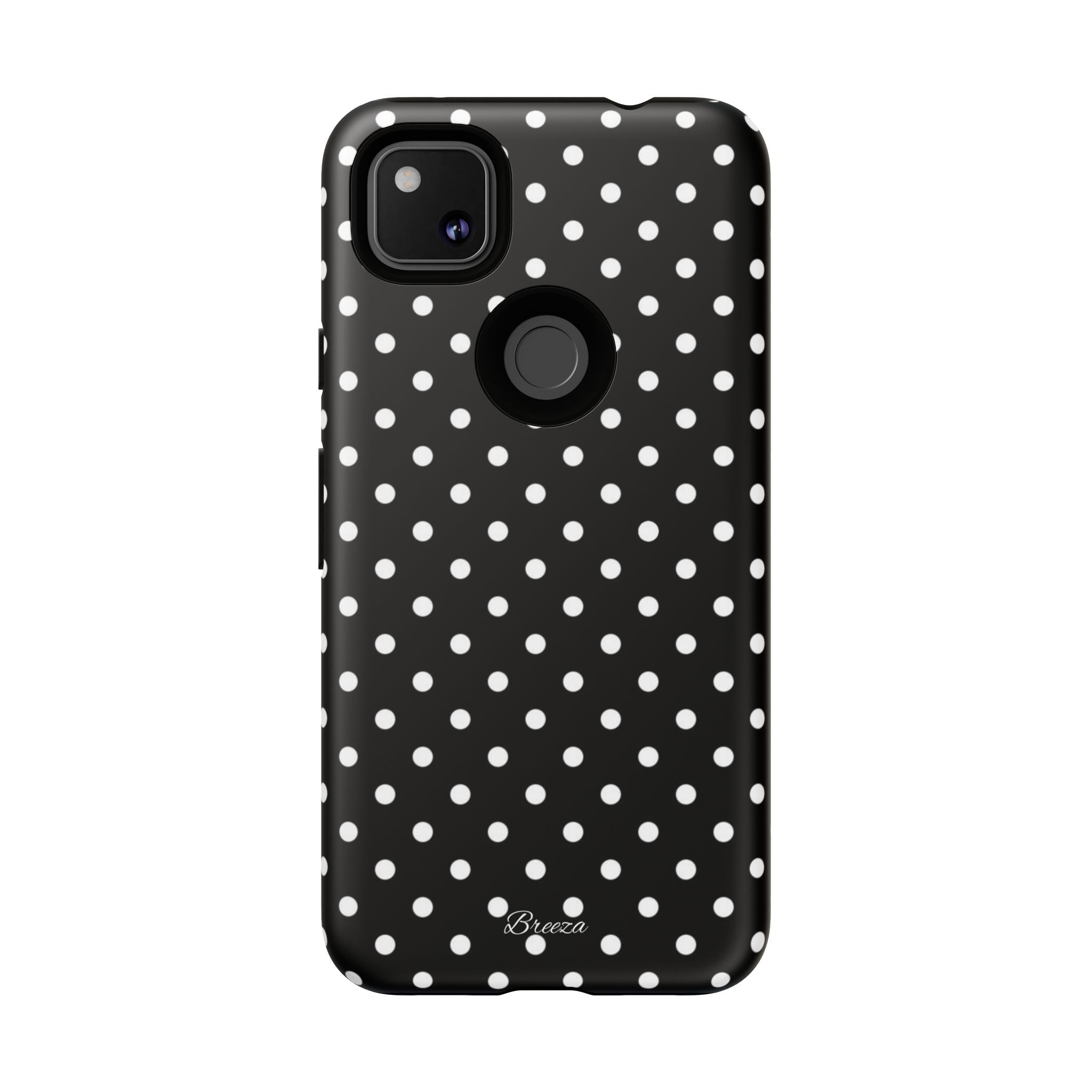Black & White Polka Dot Phone Case