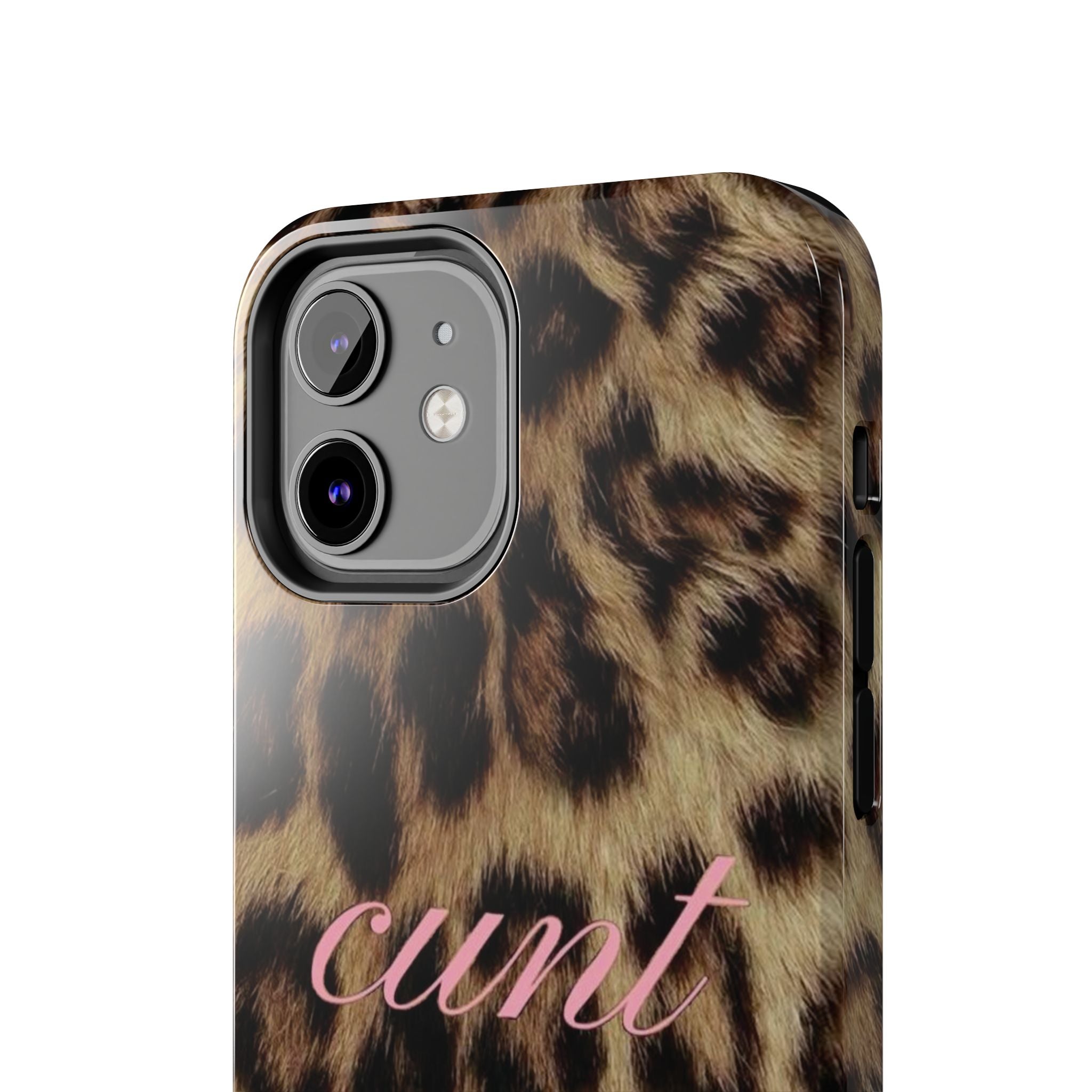Cunt Leopard Print Phone Case