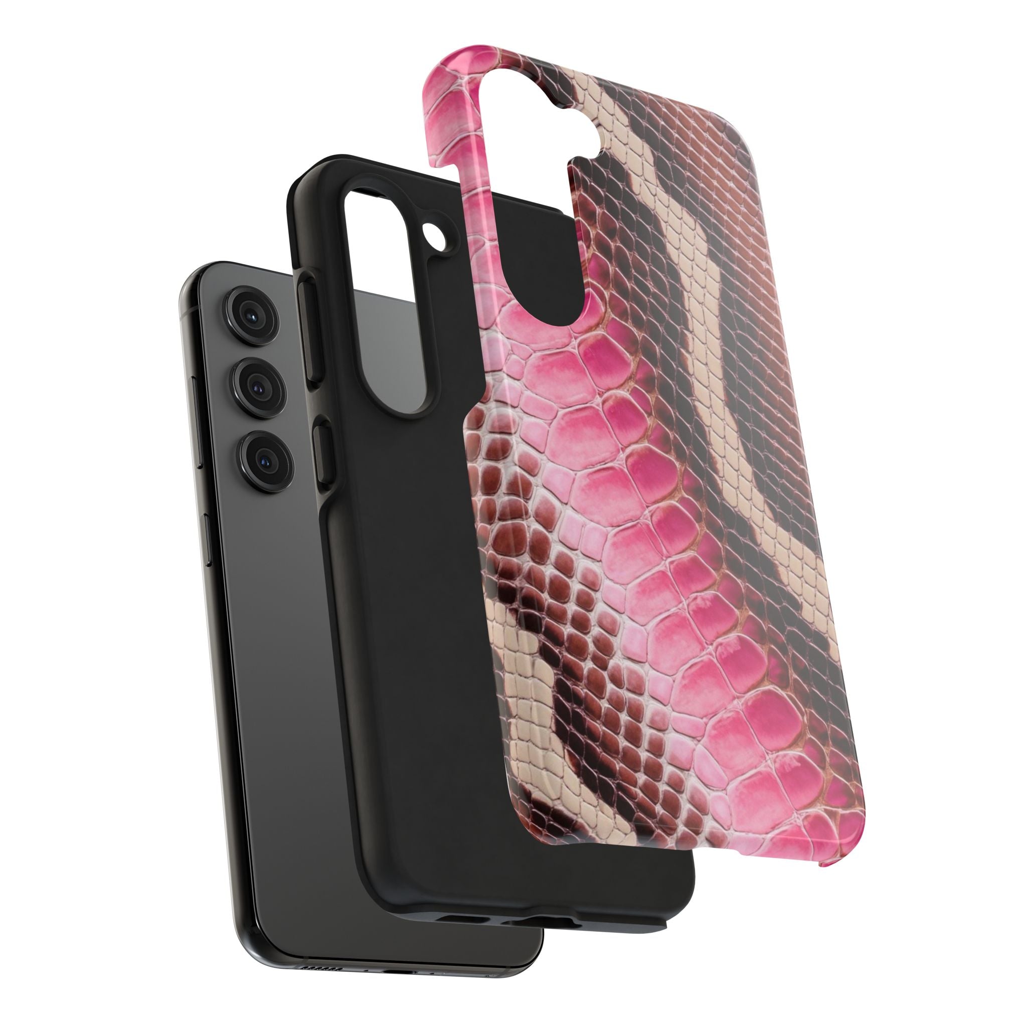 Stylish Snake Print Phone Case