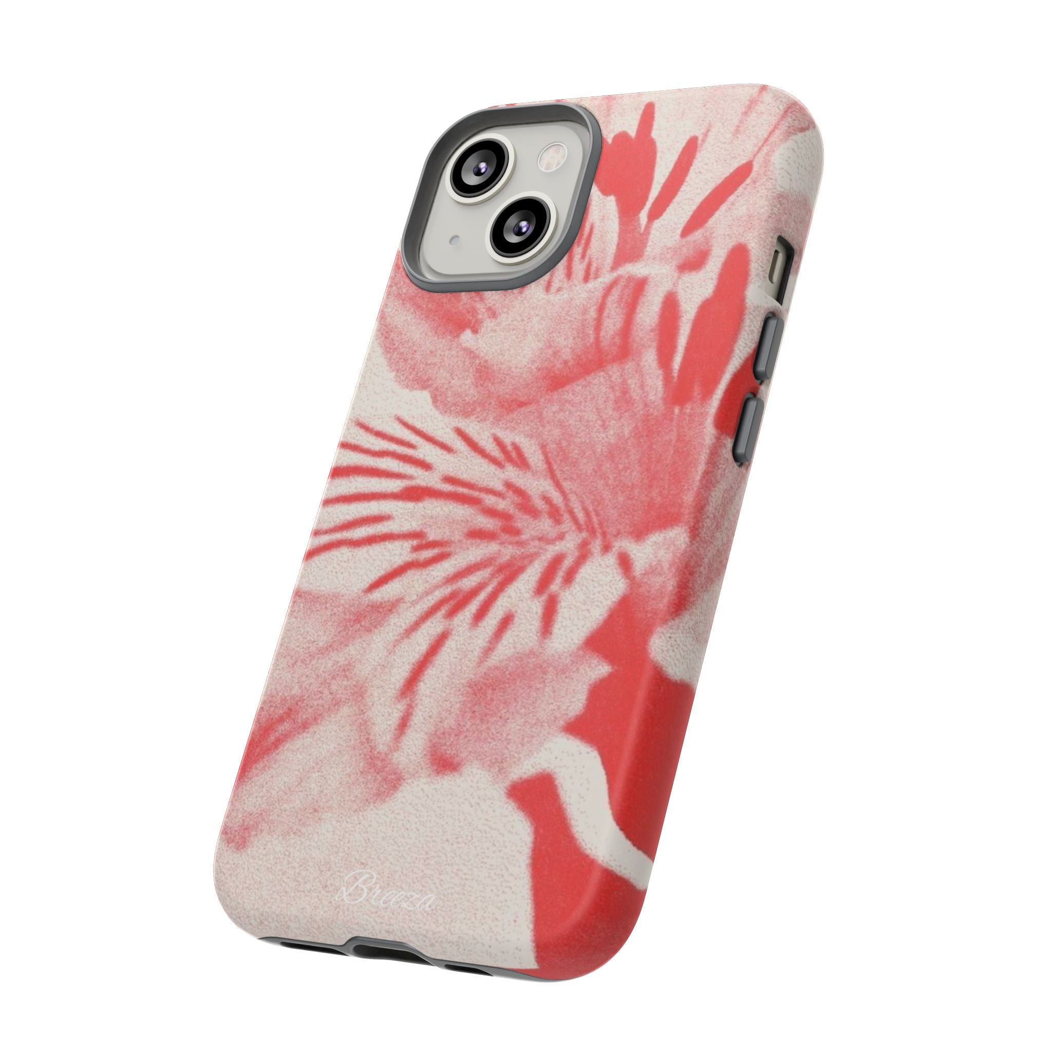 Red Floral Phone Case