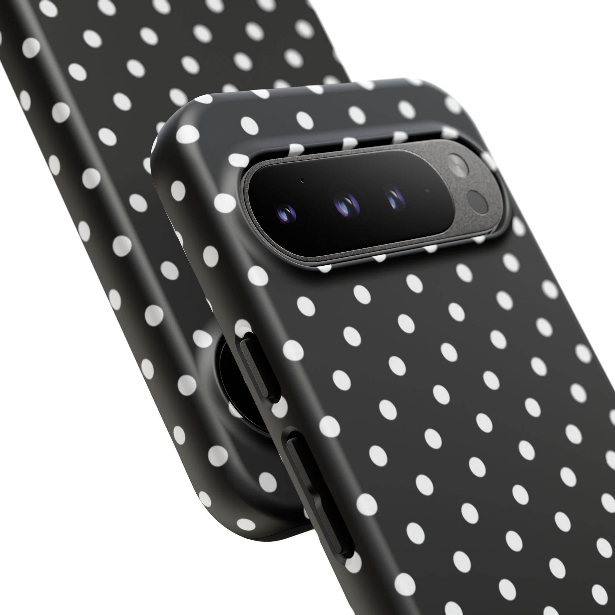 Black & White Polka Dot Phone Case