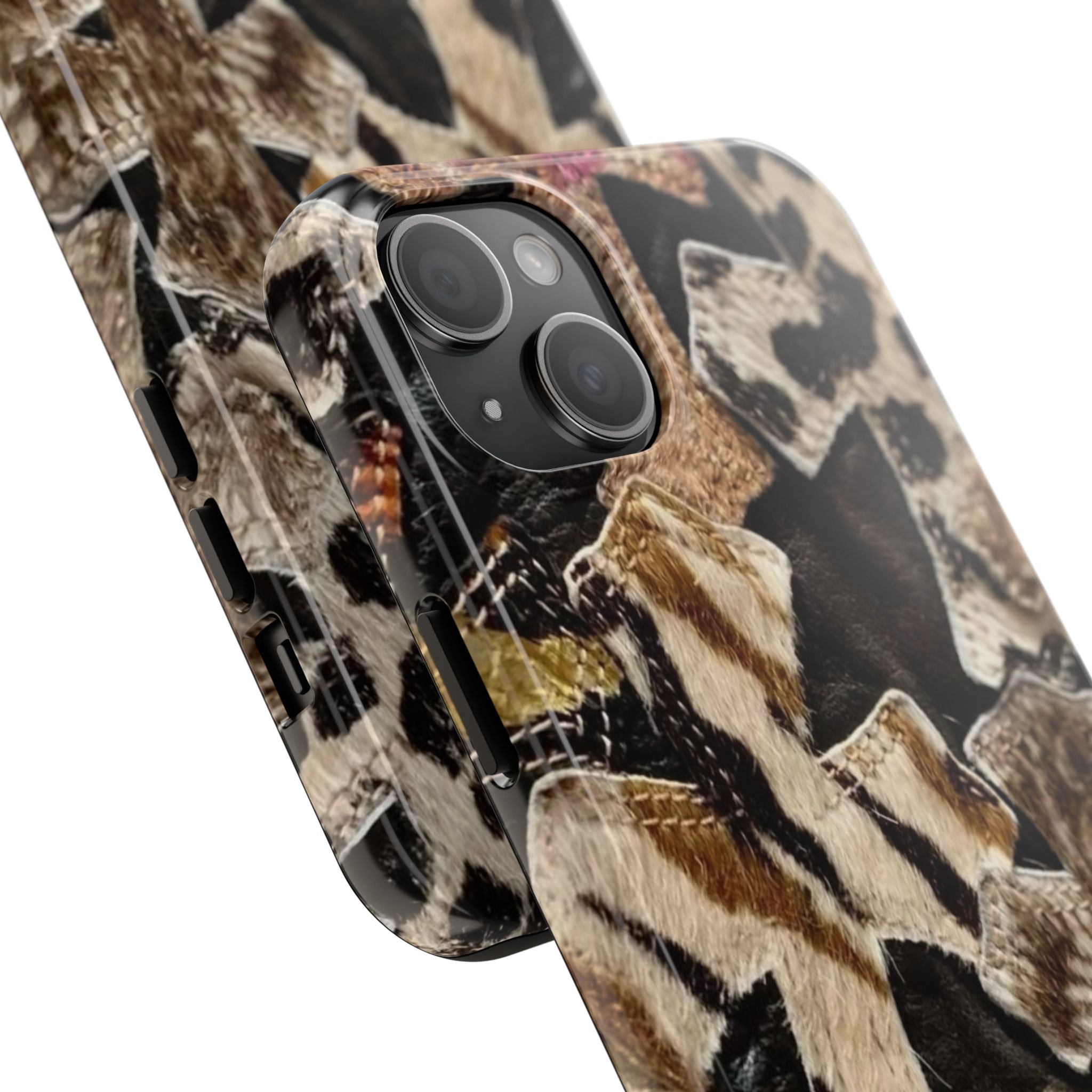 Chrome Heart Inspired Print Phone Case