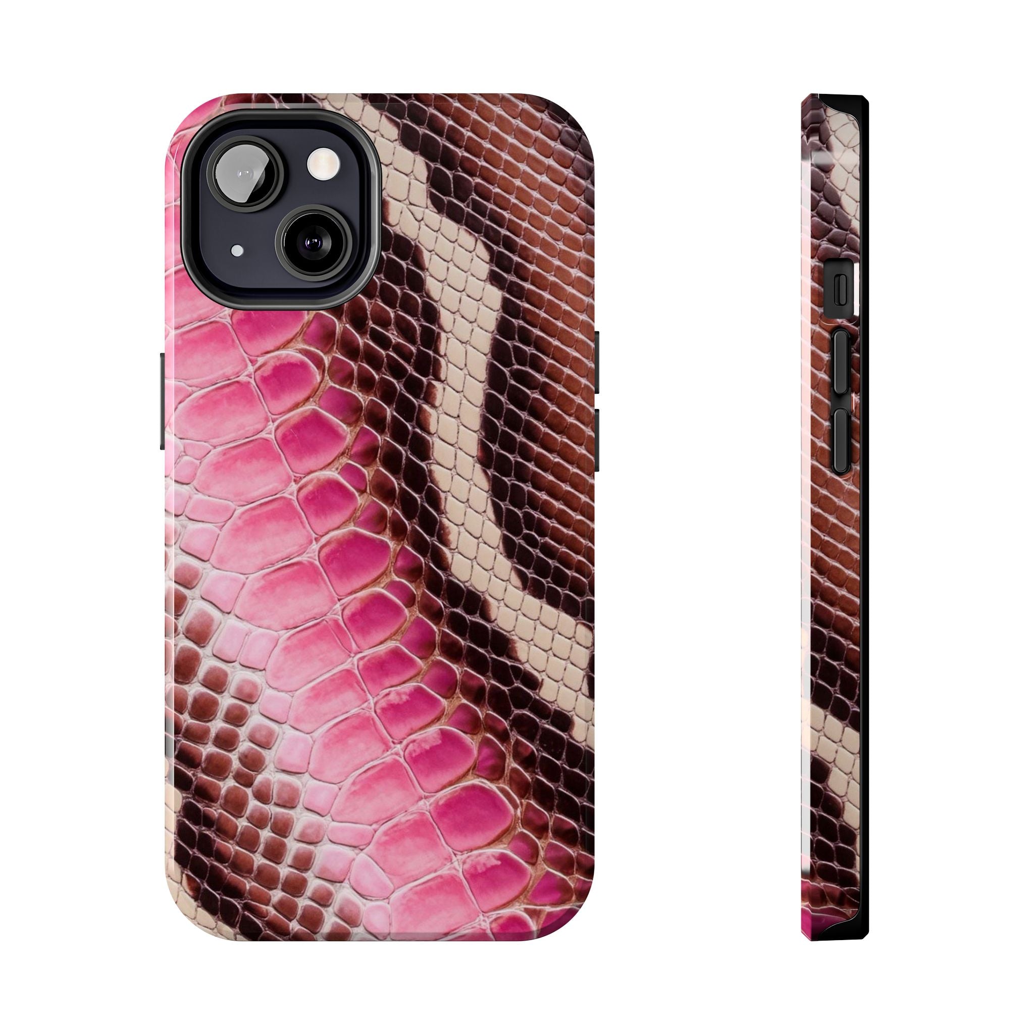 Stylish Snake Print Phone Case
