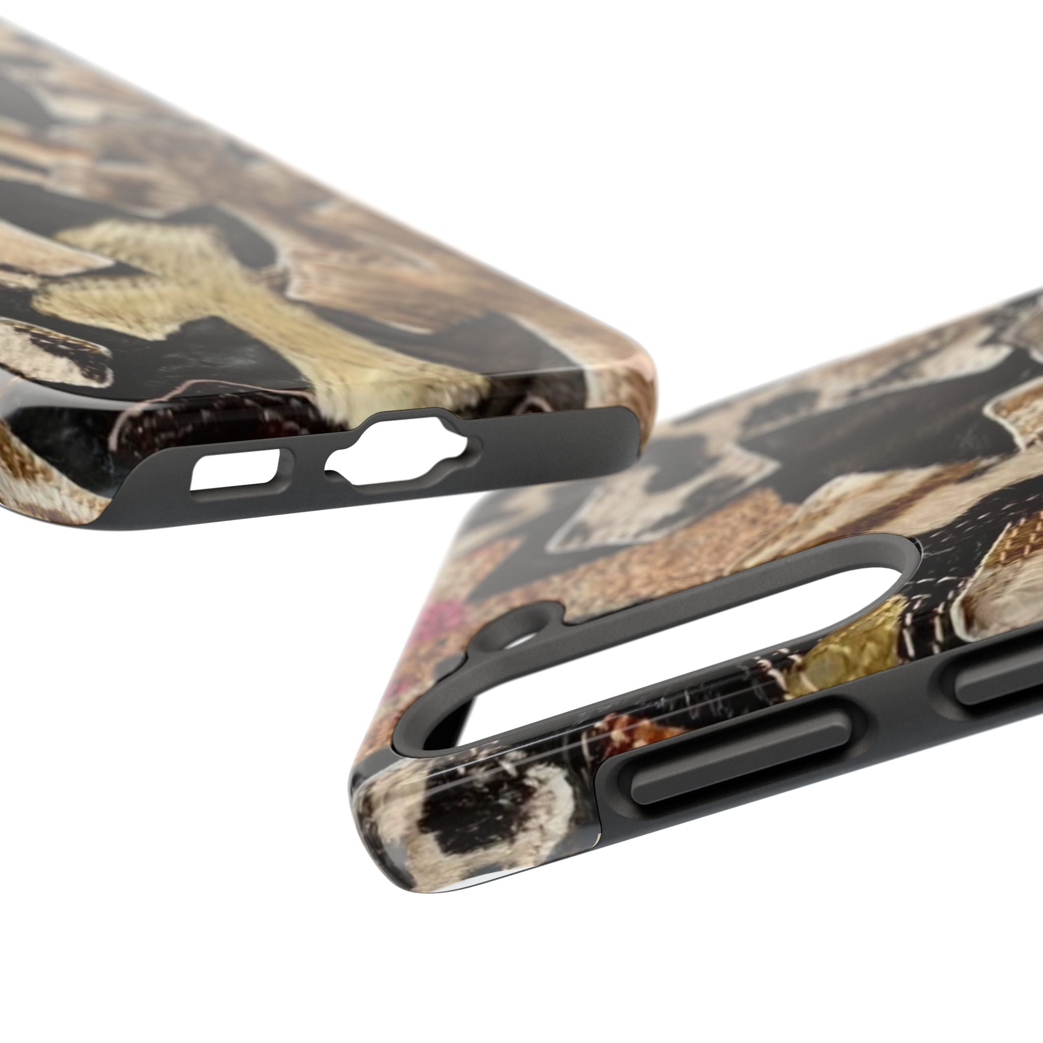 Chrome Heart Inspired Print Phone Case