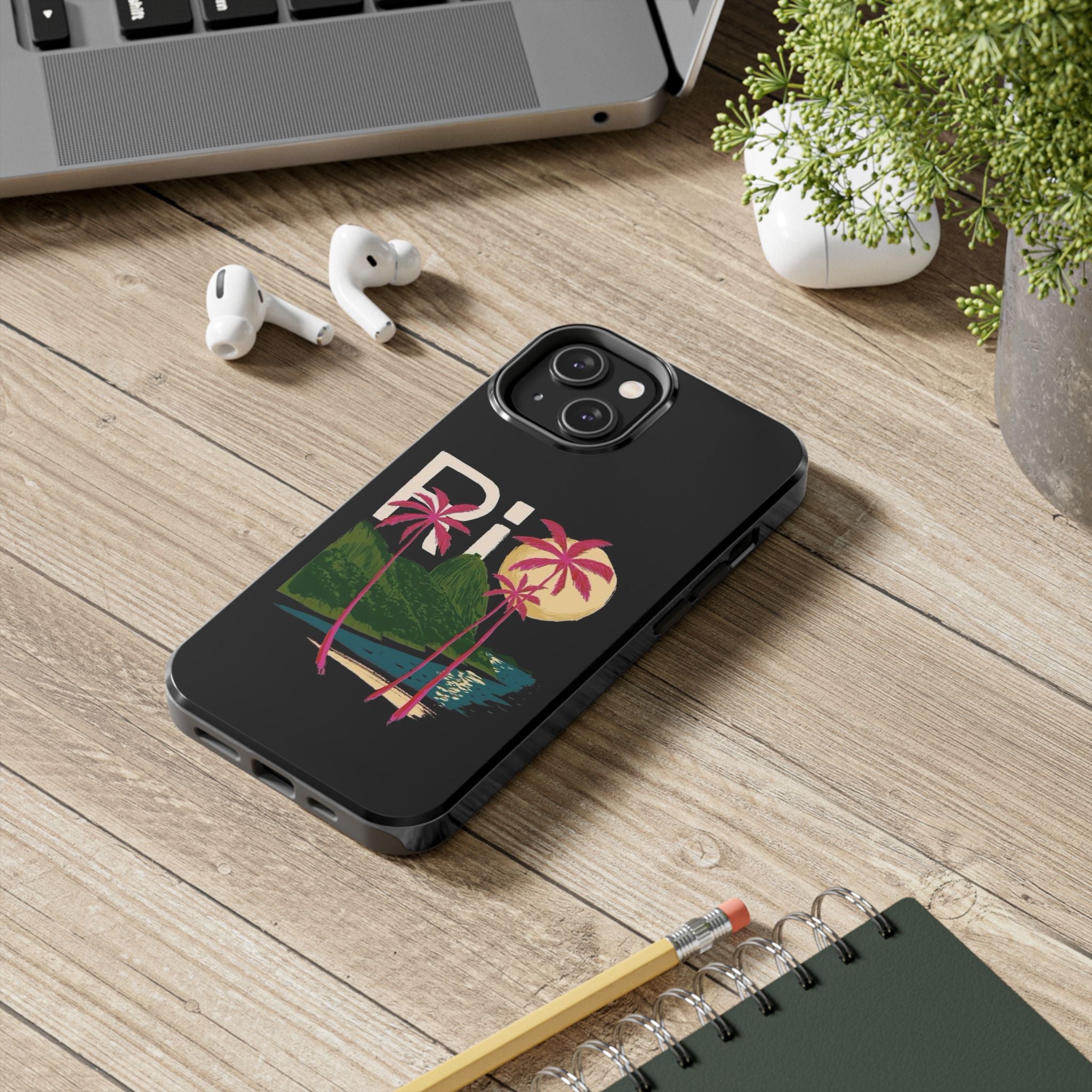 Black Rio iPhone Case