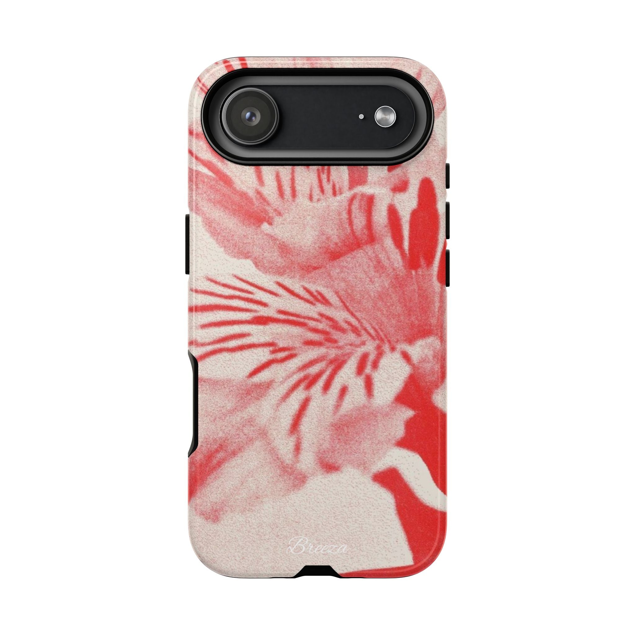 Red Floral Phone Case