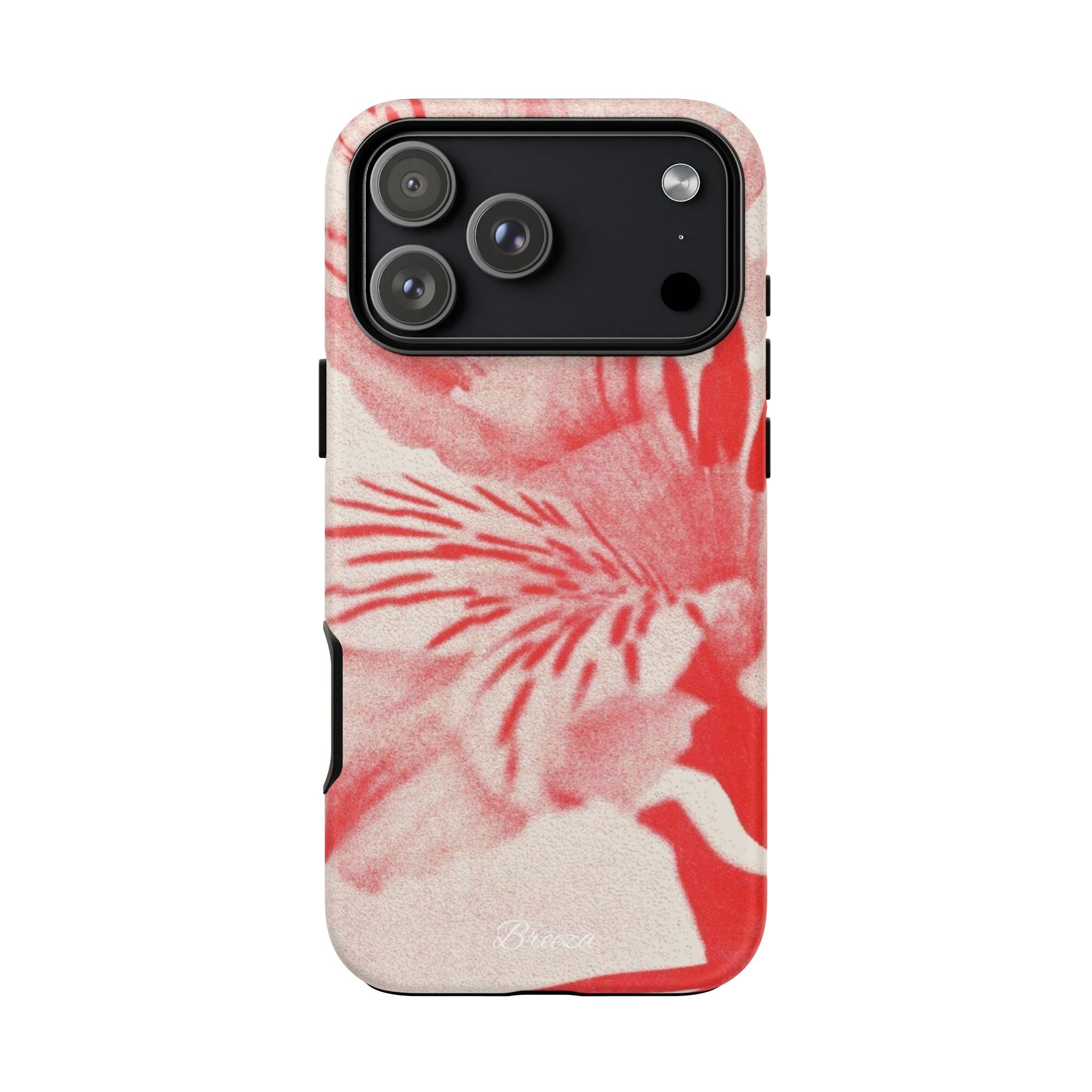 Red Floral Phone Case