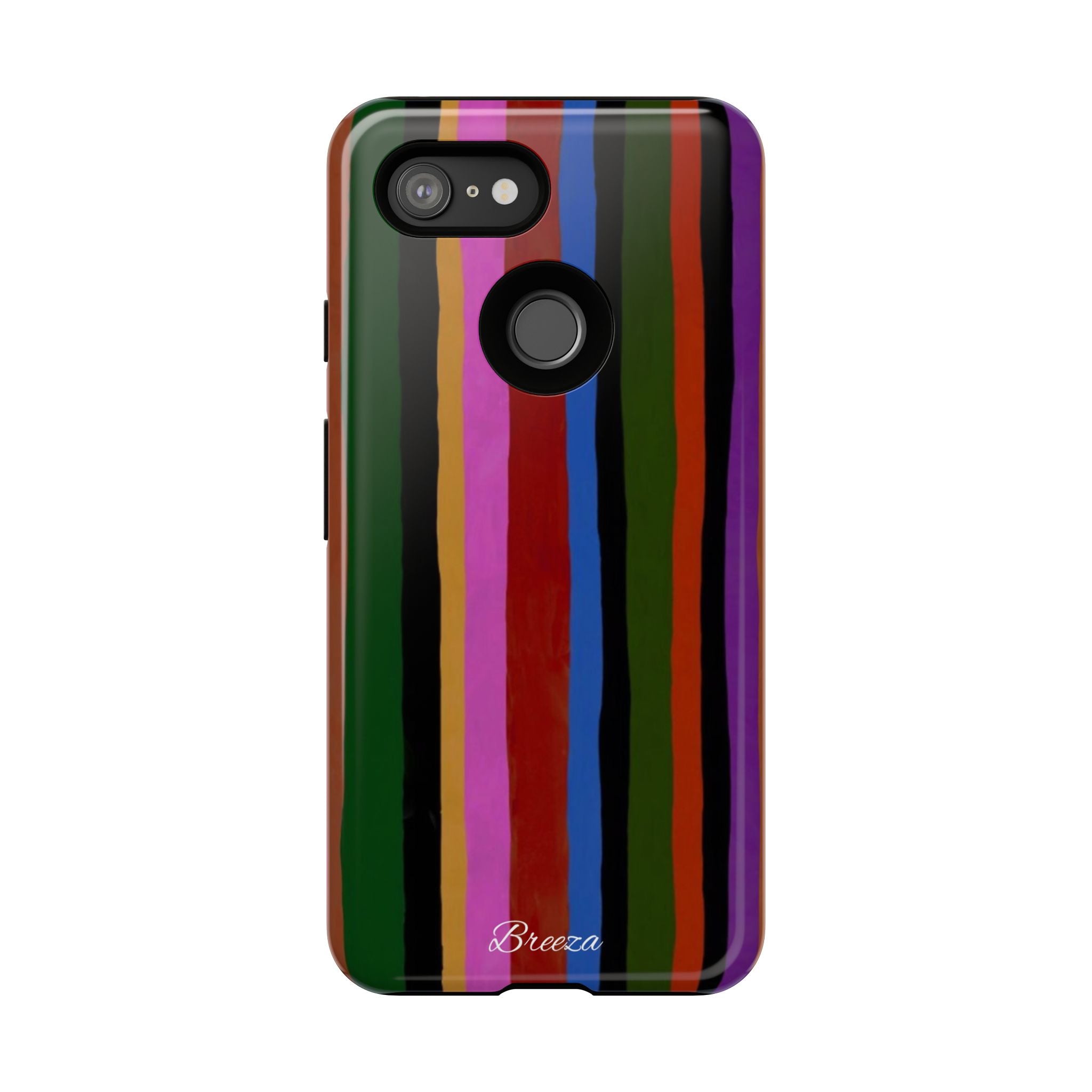 Colorful Striped Phone Case