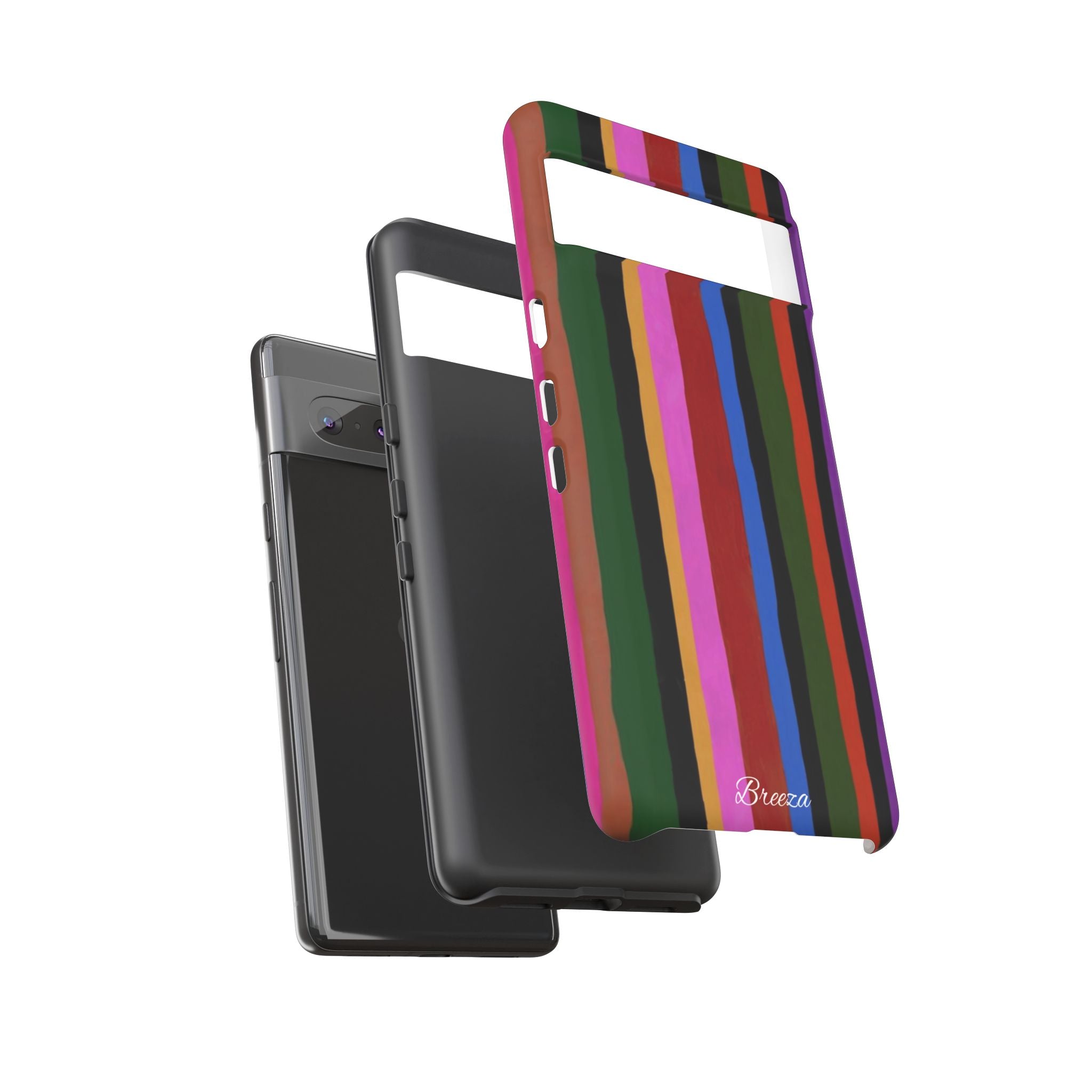 Colorful Striped Phone Case