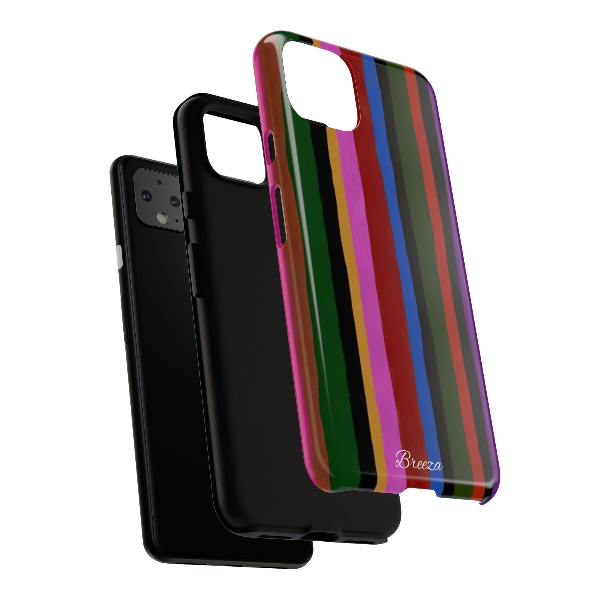 Colorful Striped Phone Case