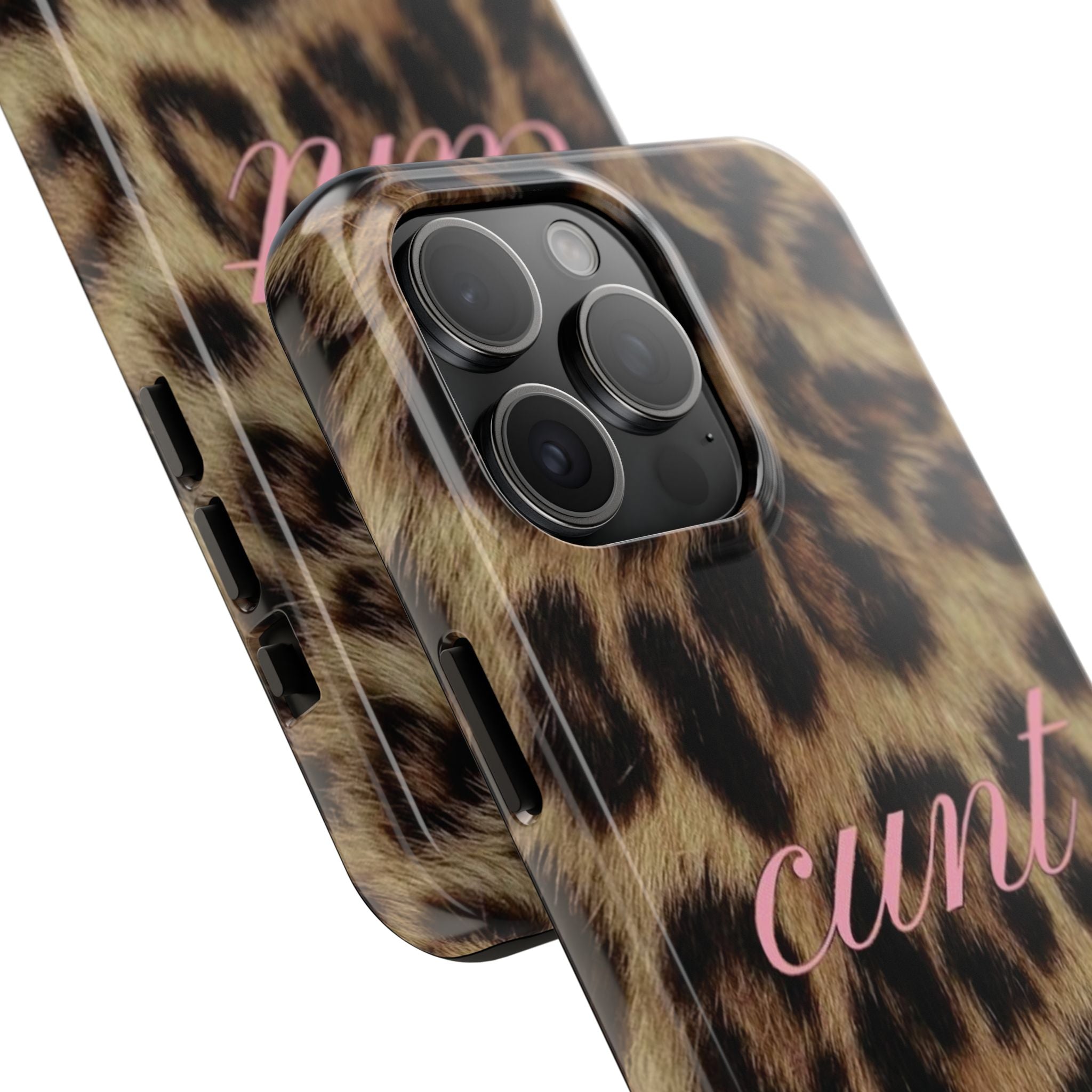 Cunt Leopard Print Phone Case