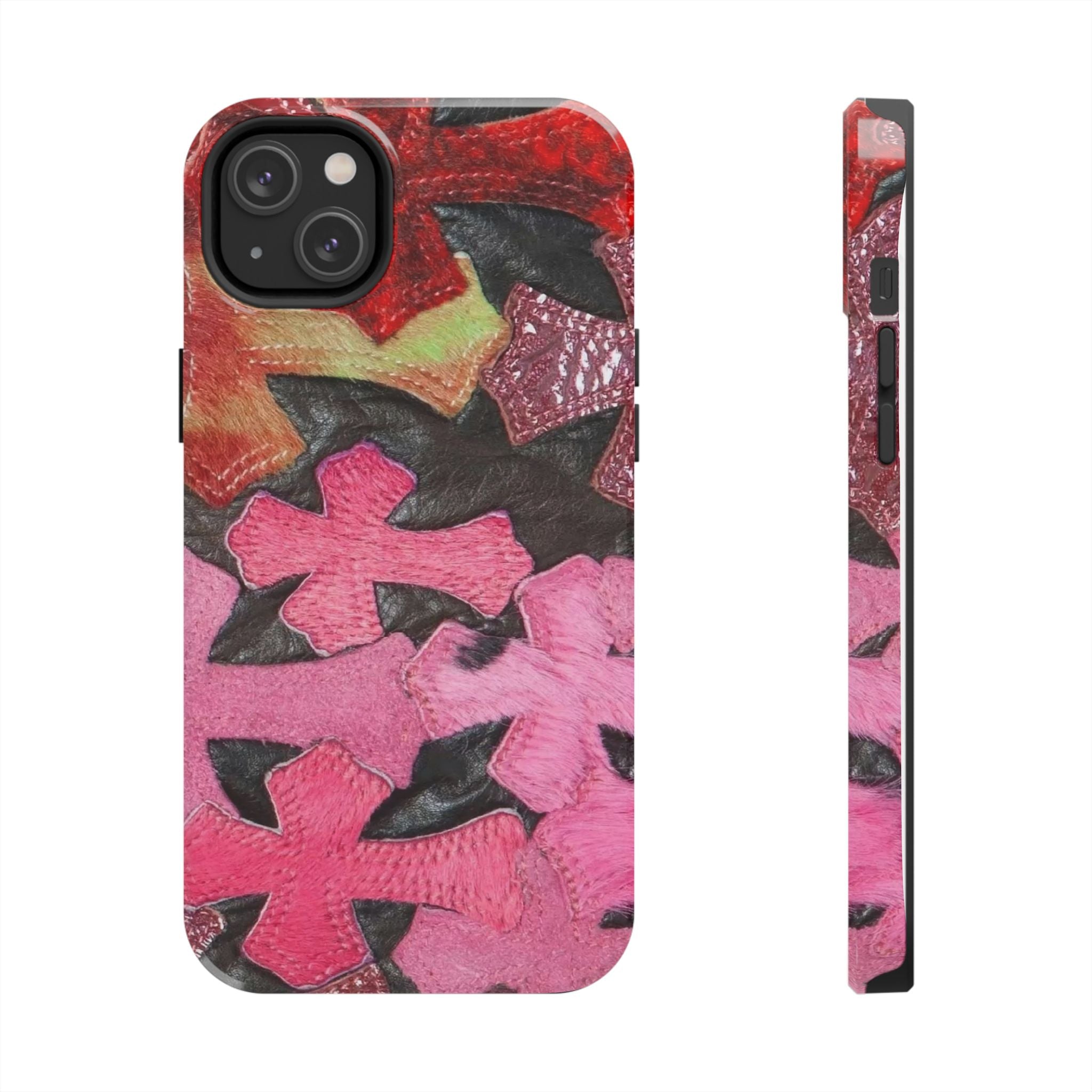 Pink Cross Phone Case