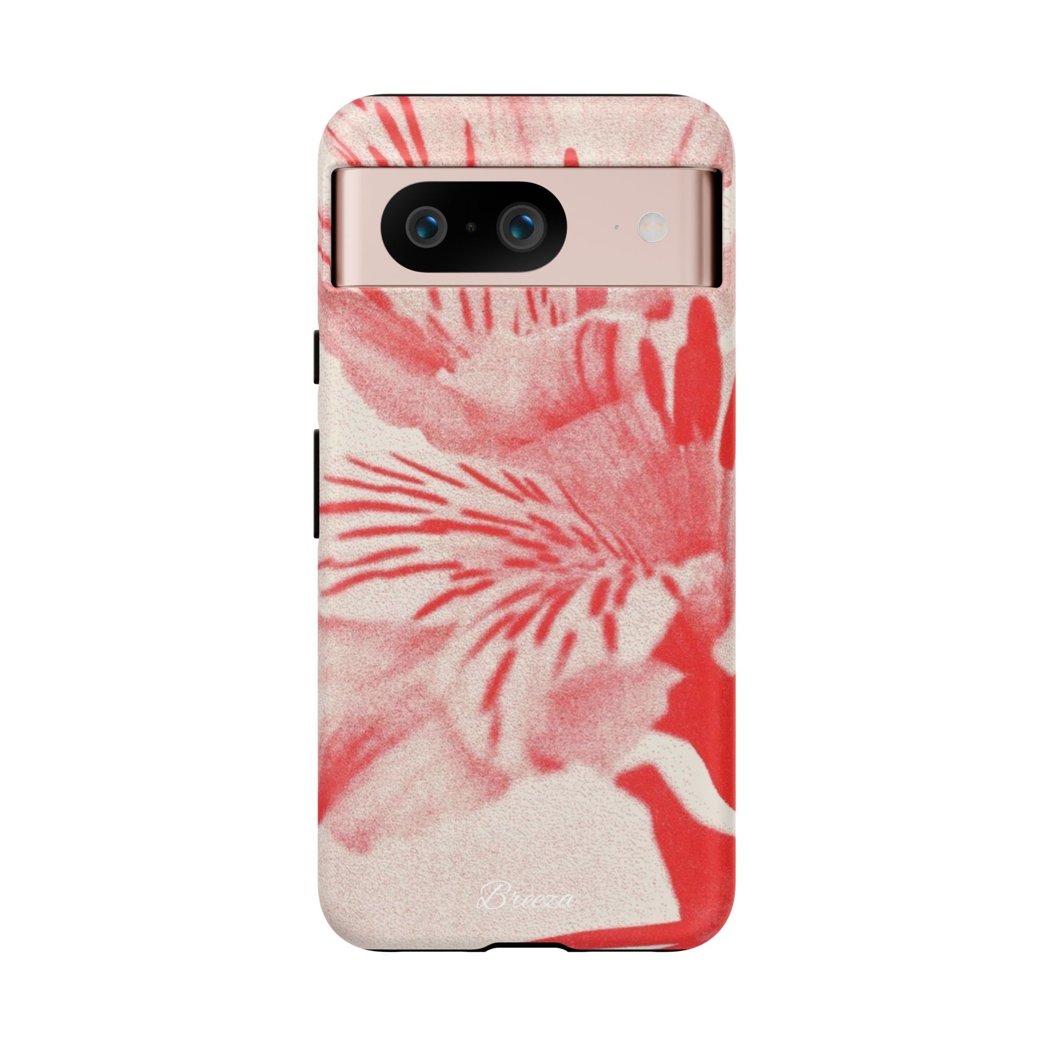 Red Floral Phone Case