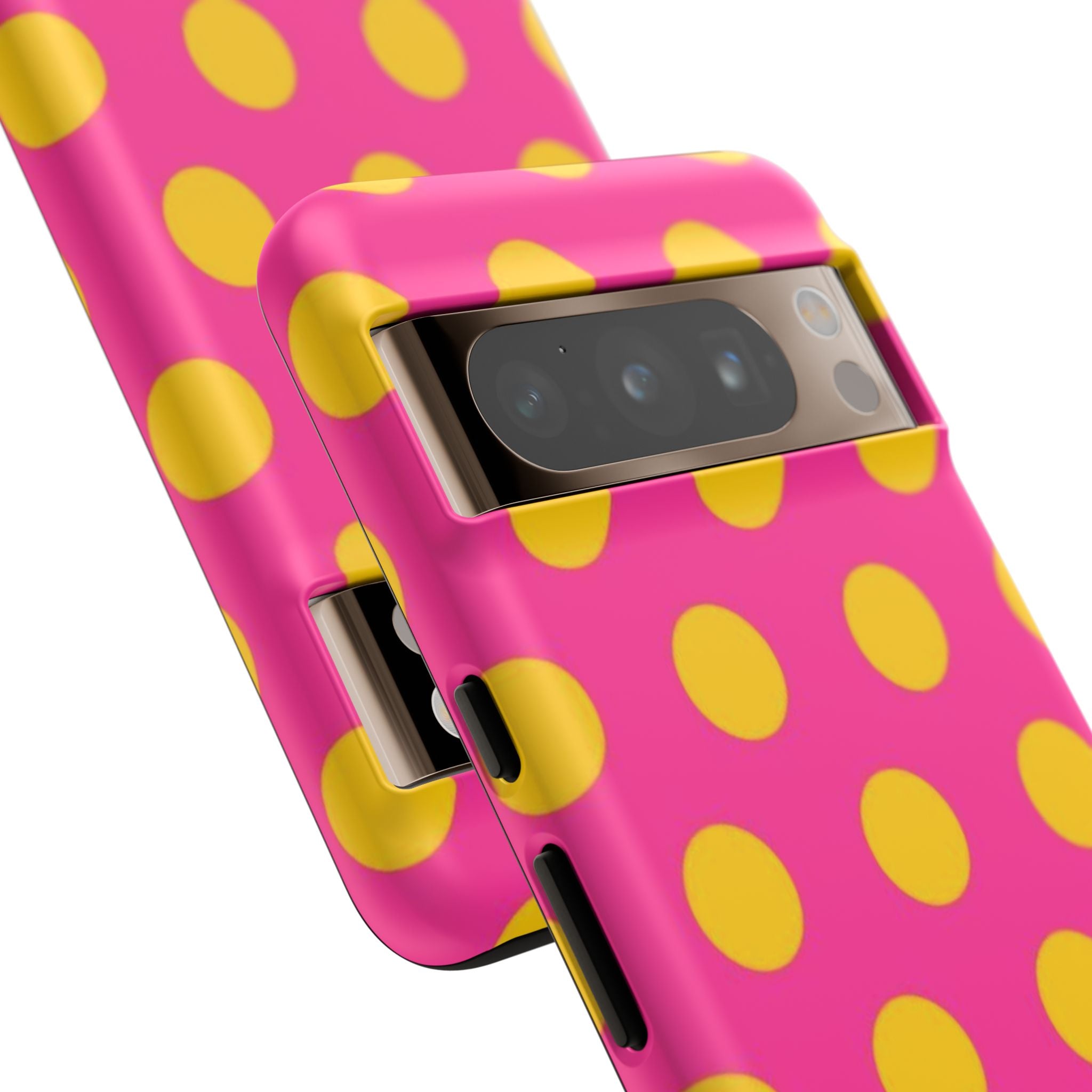 Pink & Yellow Dot Phone Case