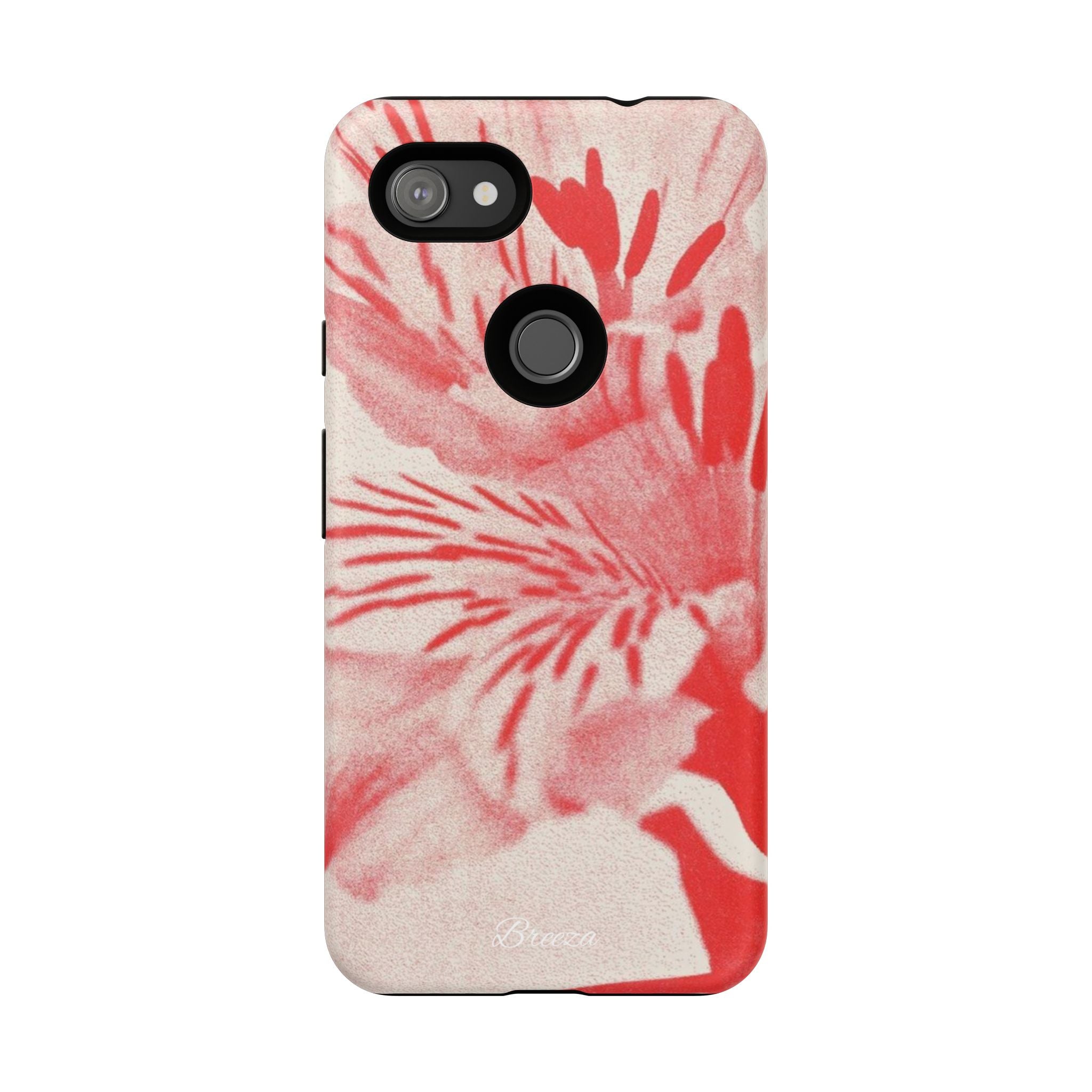 Red Floral Phone Case
