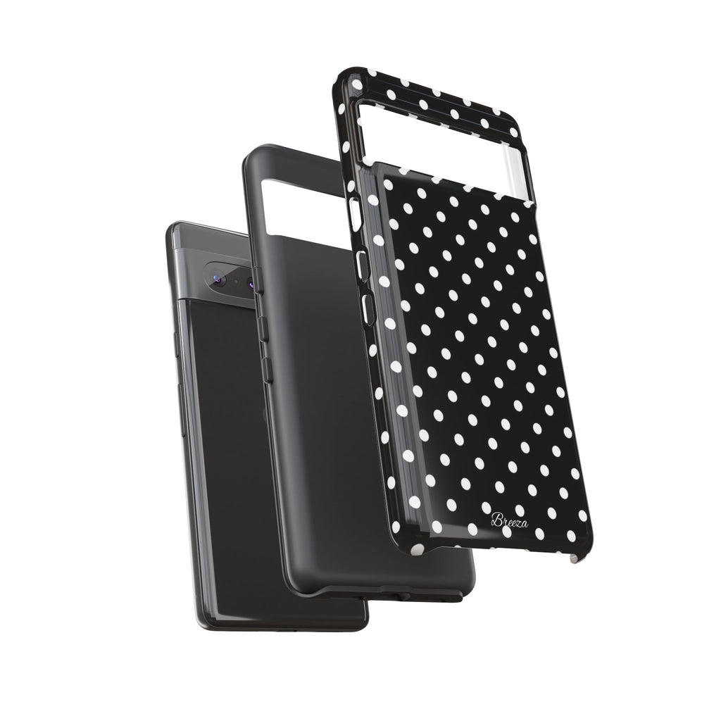 Black & White Polka Dot Phone Case