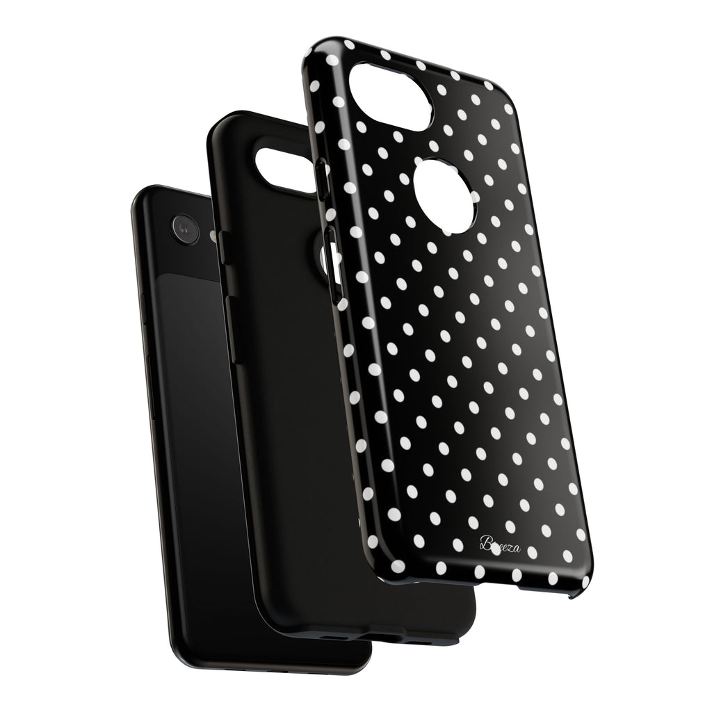 Black & White Polka Dot Phone Case