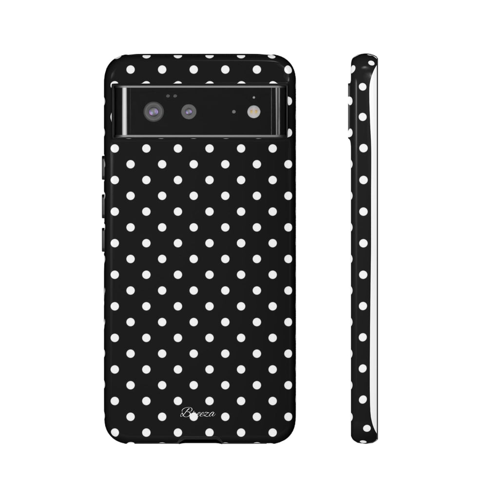 Black & White Polka Dot Phone Case