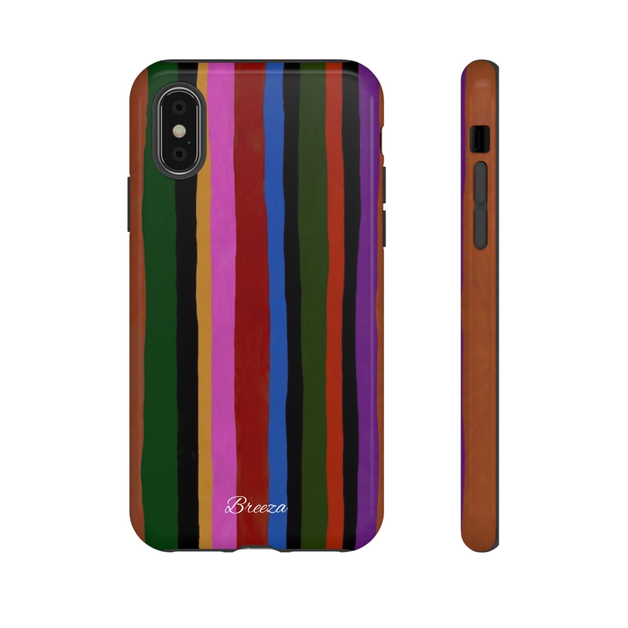 Colorful Striped Phone Case