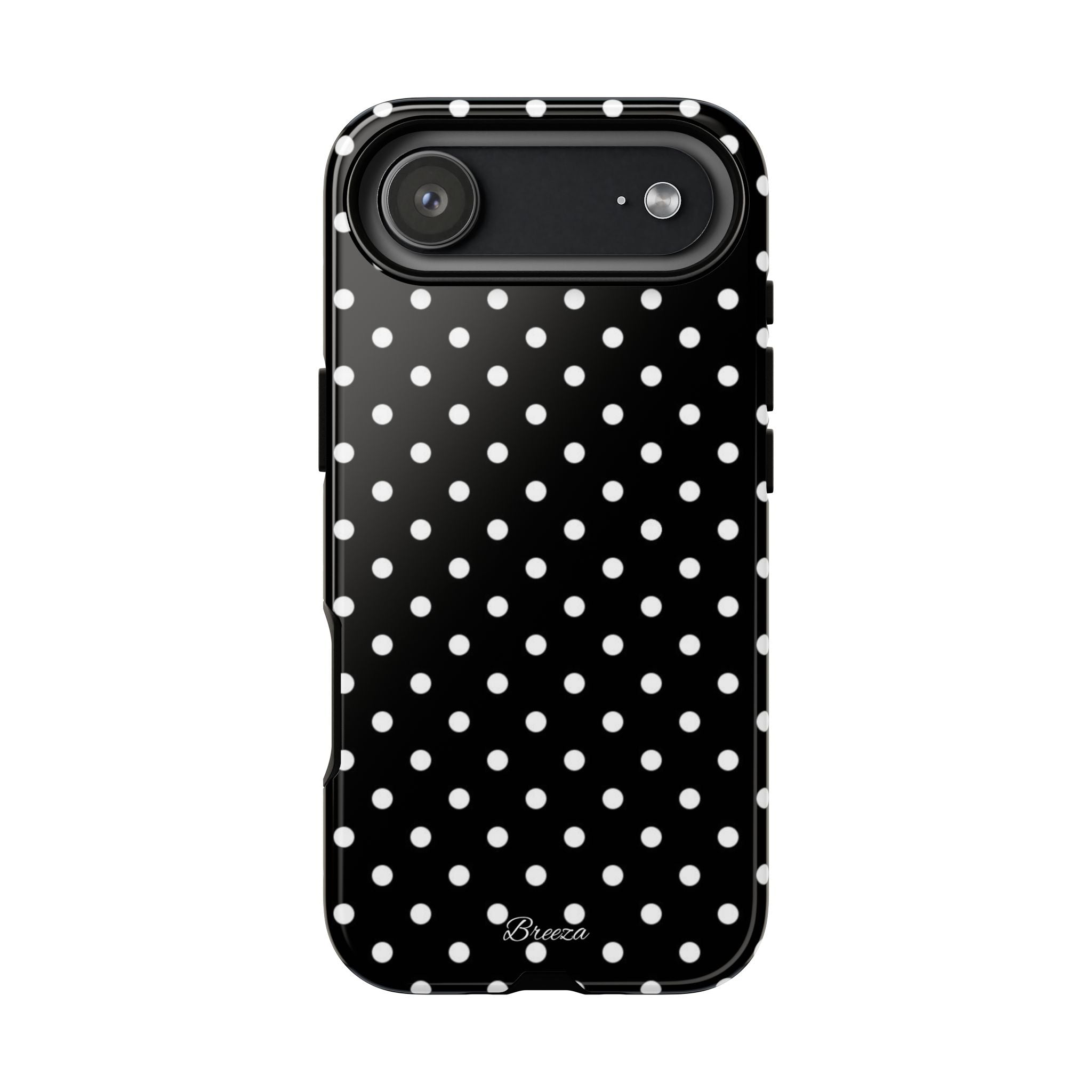 Black & White Polka Dot Phone Case